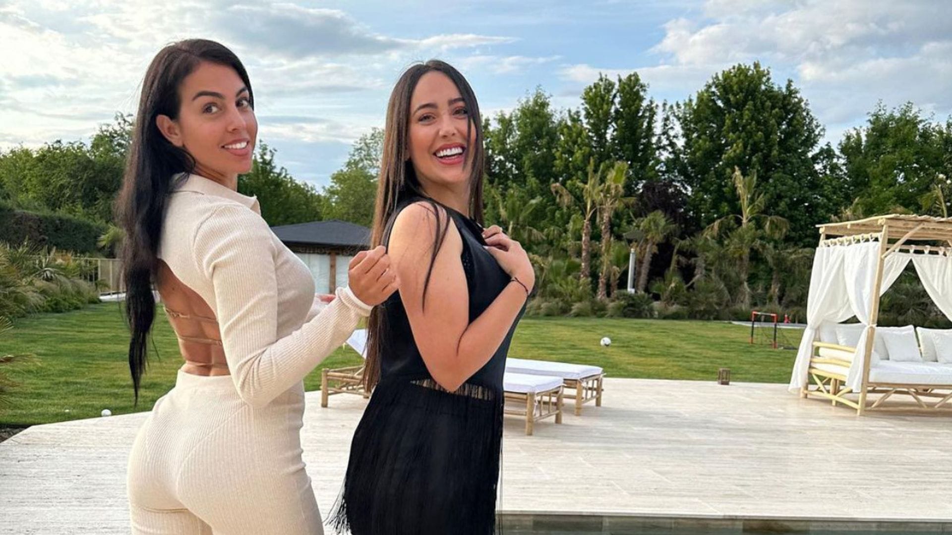 Georgina, emocionadísima en la graduación de su hermana, recuerda sus duros comienzos en Madrid