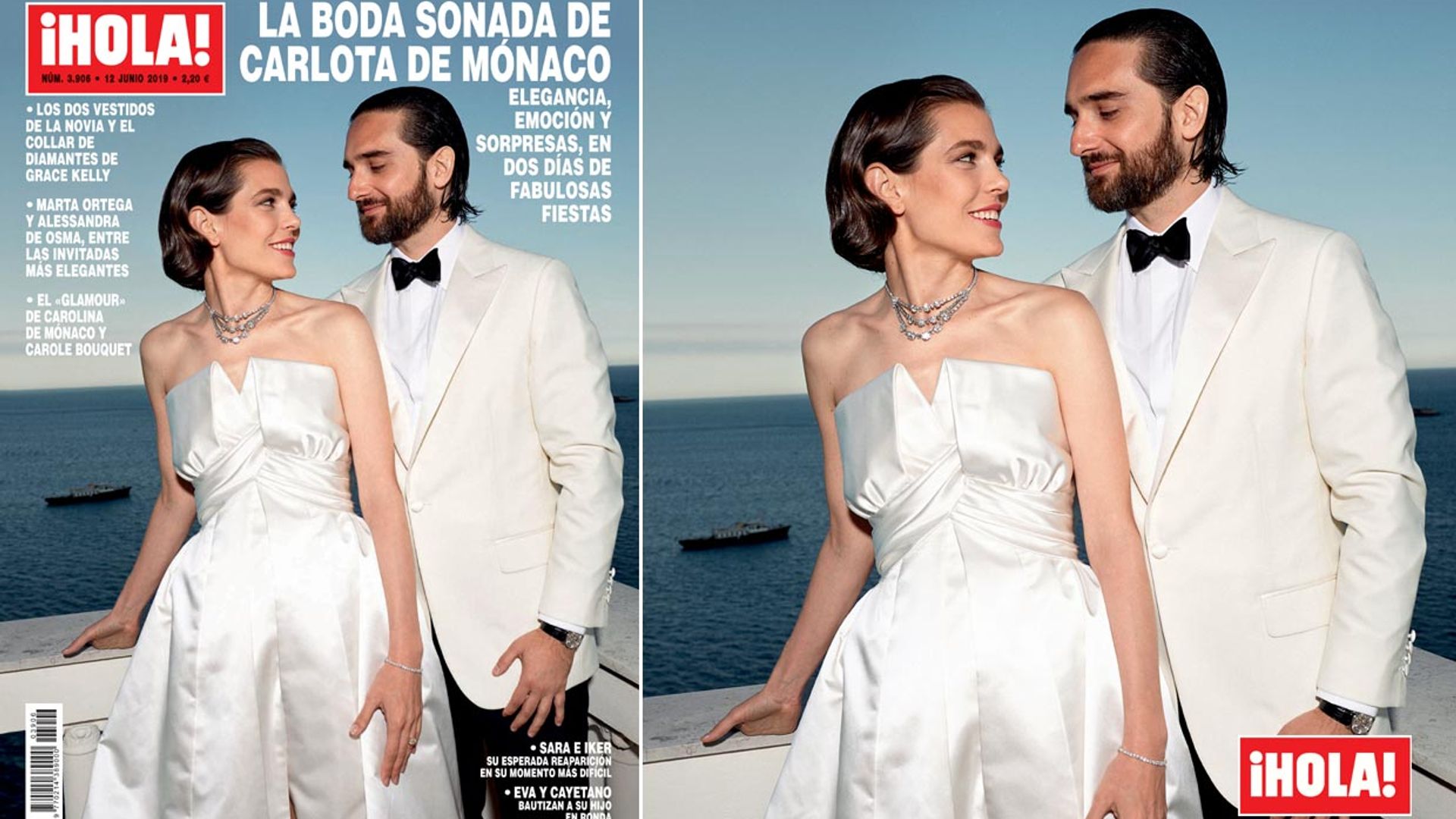 En ¡HOLA!: Nuevas imágenes de la boda soñada de Carlota de Mónaco