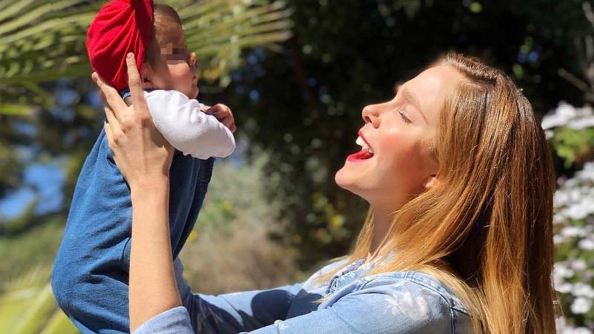 ¡Corre, corre Lía! La hija de Natalia Sánchez sorprende a su mamá con su nueva habilidad