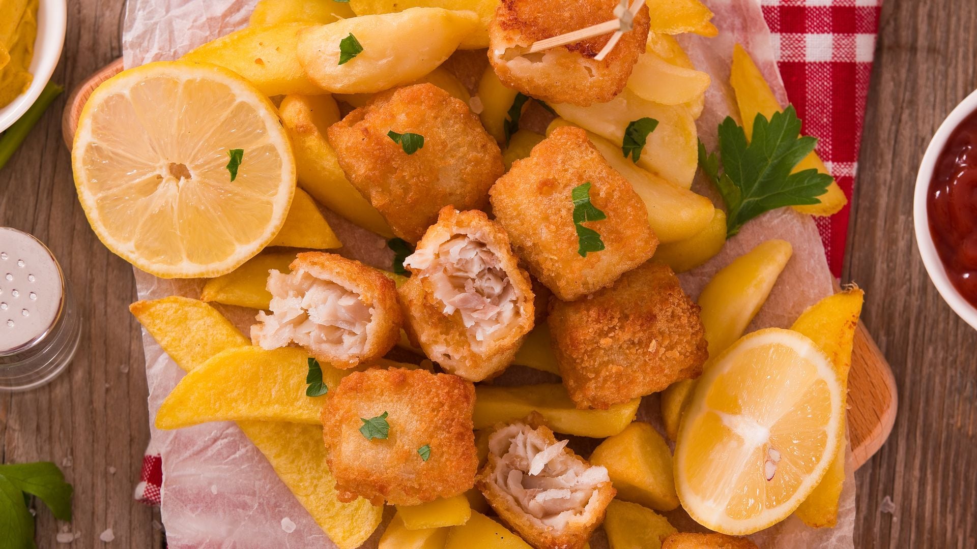 'Nuggets' de pescado caseros