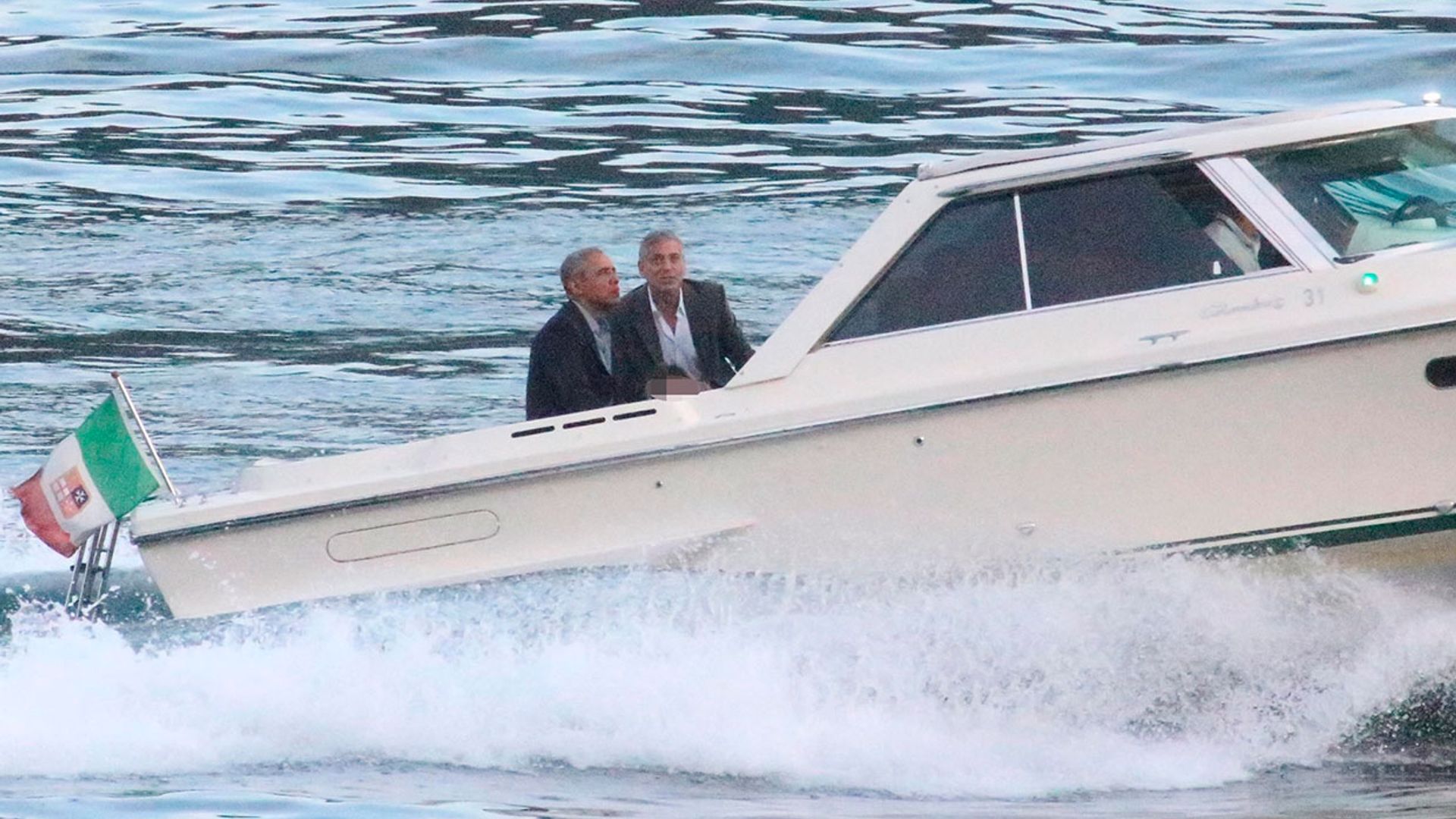 Los Obama, de vacaciones con los Clooney en su villa del Lago Como