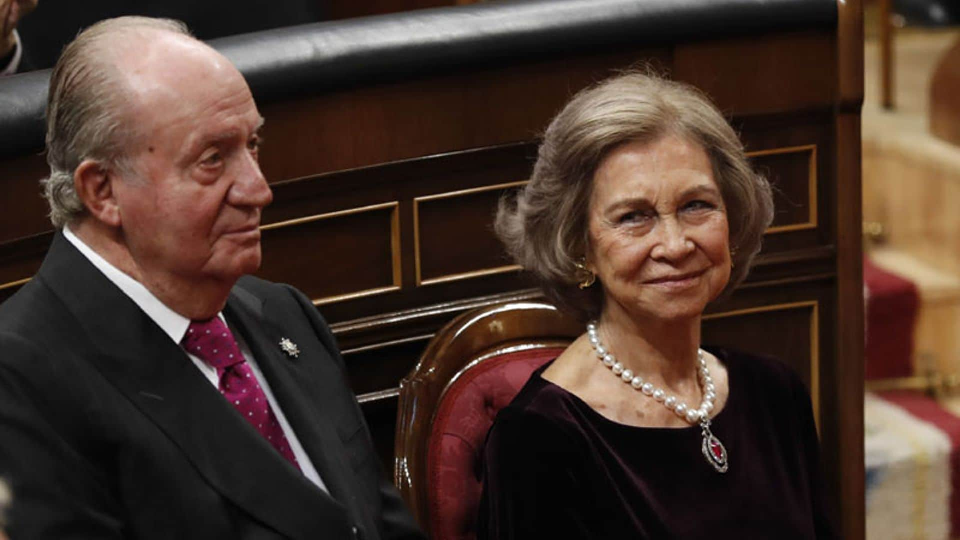 El reconocimiento de Felipe VI a don Juan Carlos y doña Sofía durante su discurso