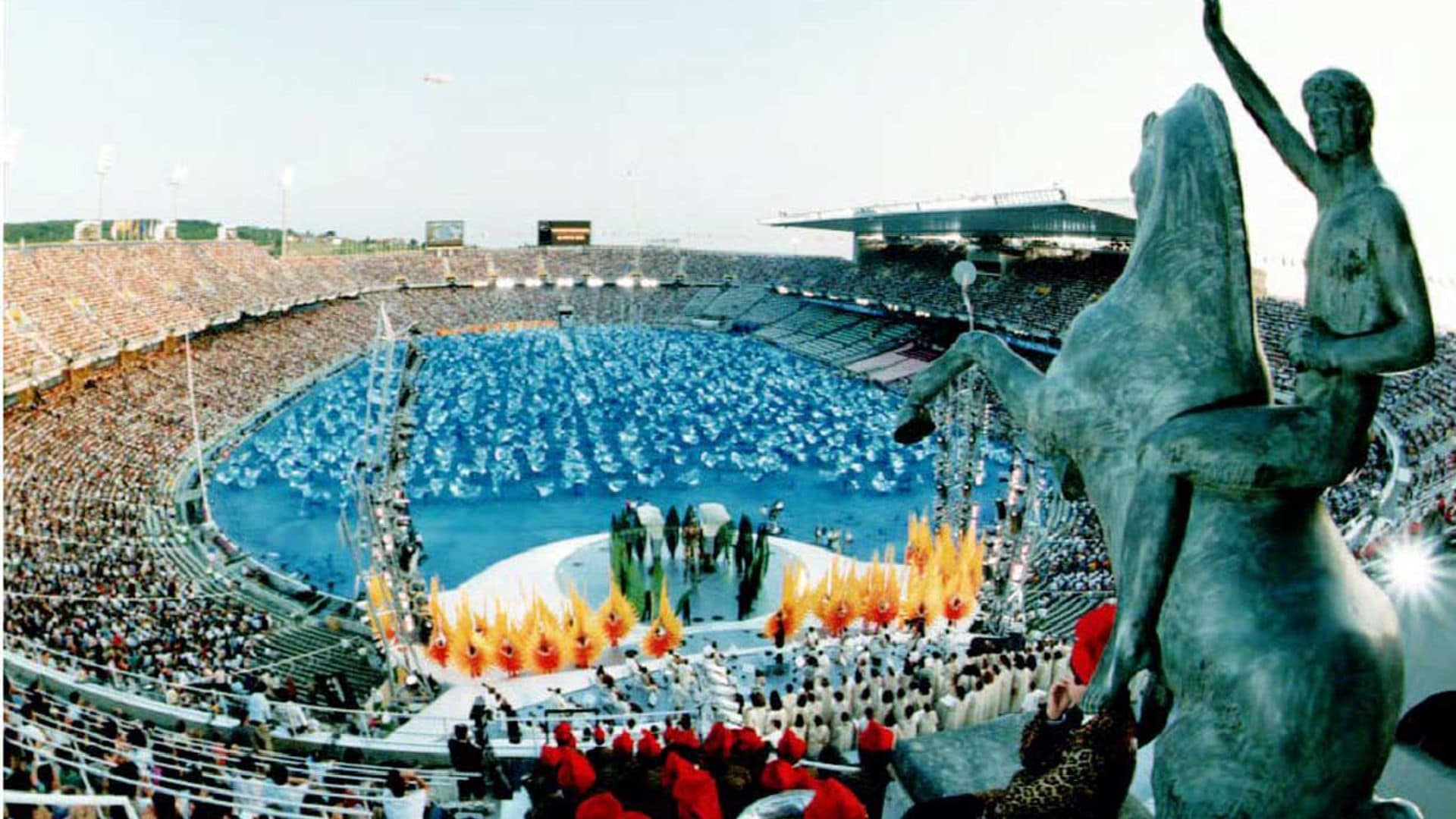 Se cumplen 30º de Barcelona’92: la ceremonia de inauguración que emocionó al mundo, en imágenes