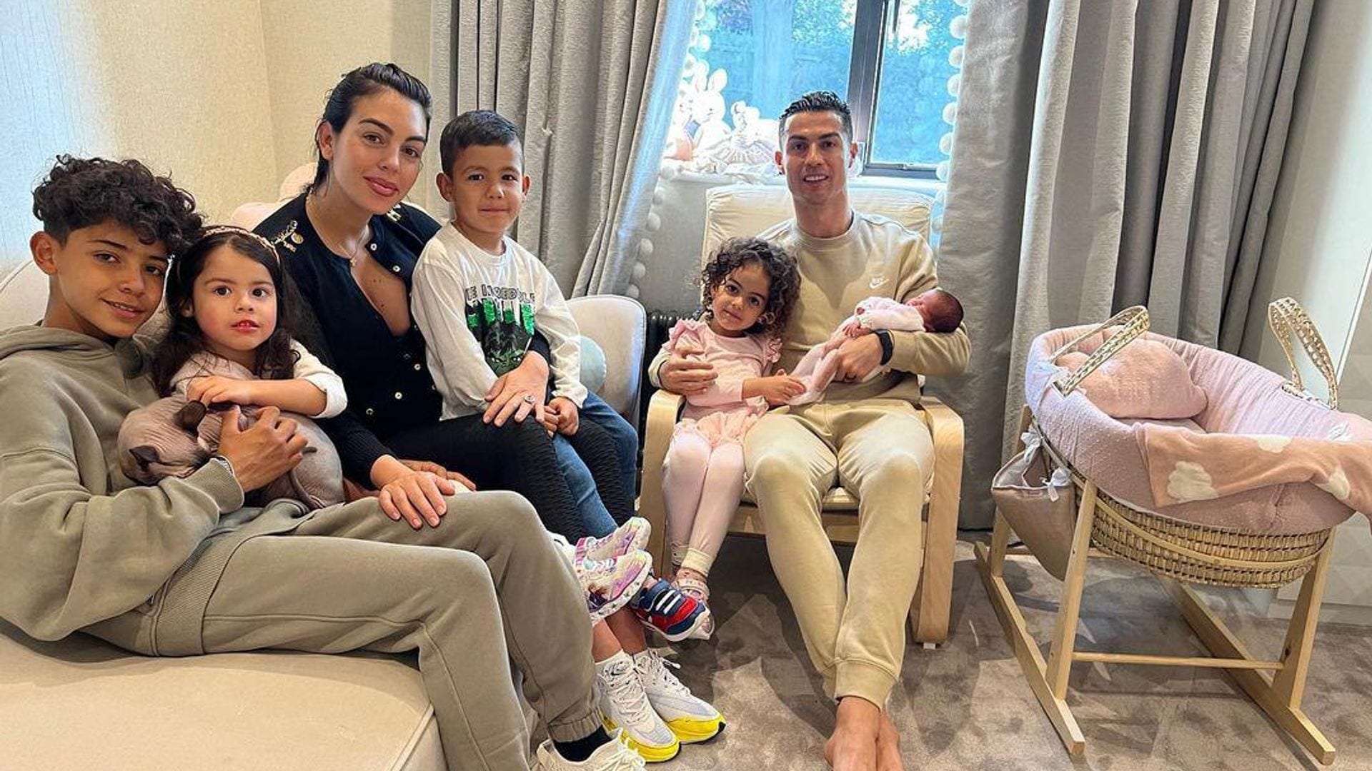 cristiano ronaldo y su familia