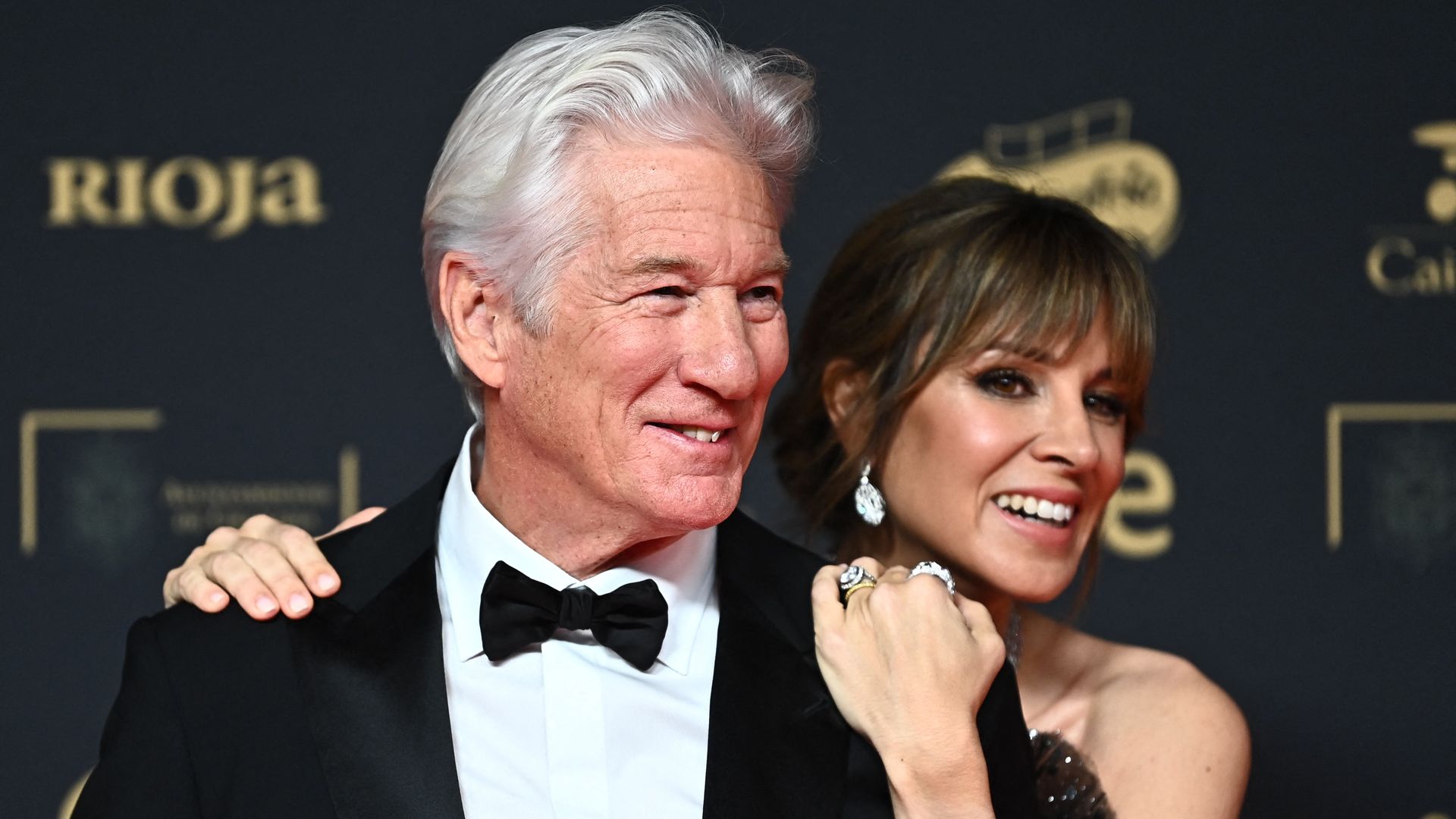 Richard Gere y Alejandra hechizan con su elegancia y encanto la gran fiesta del cine español