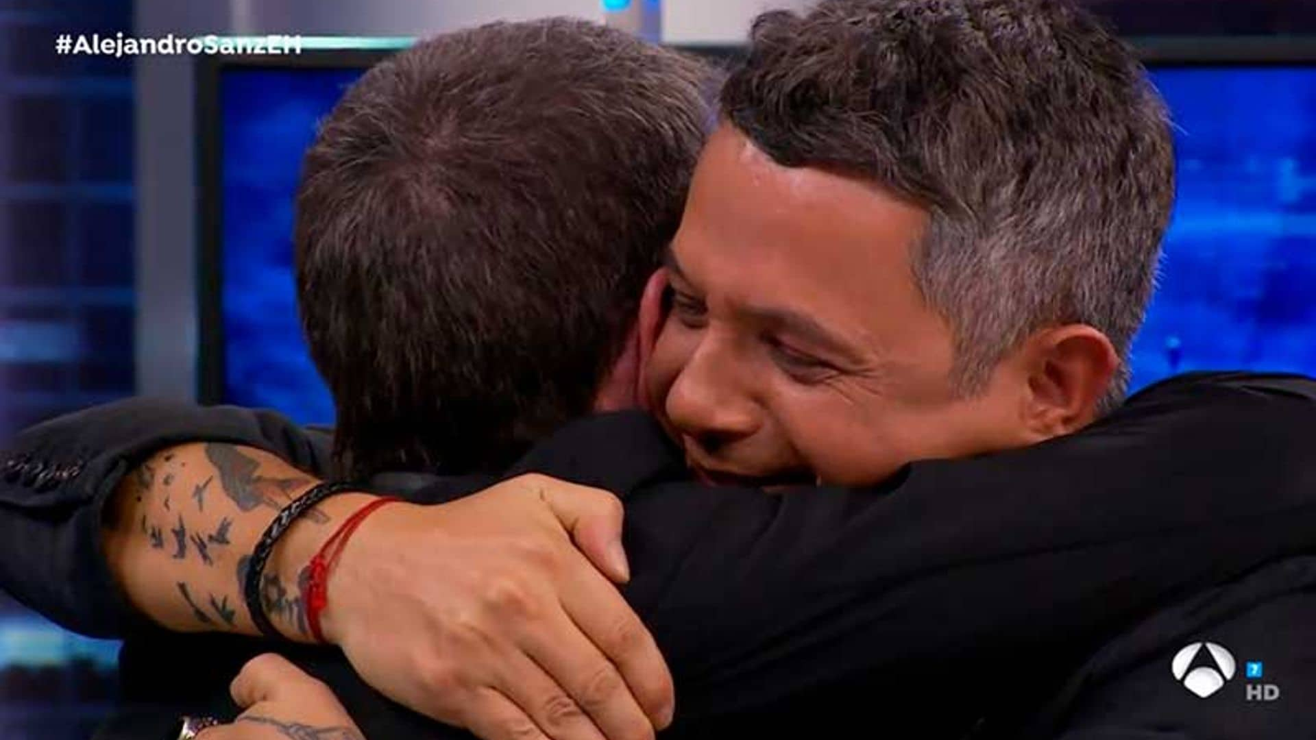 La emoción de Alejandro Sanz en su visita al programa de Pablo Motos