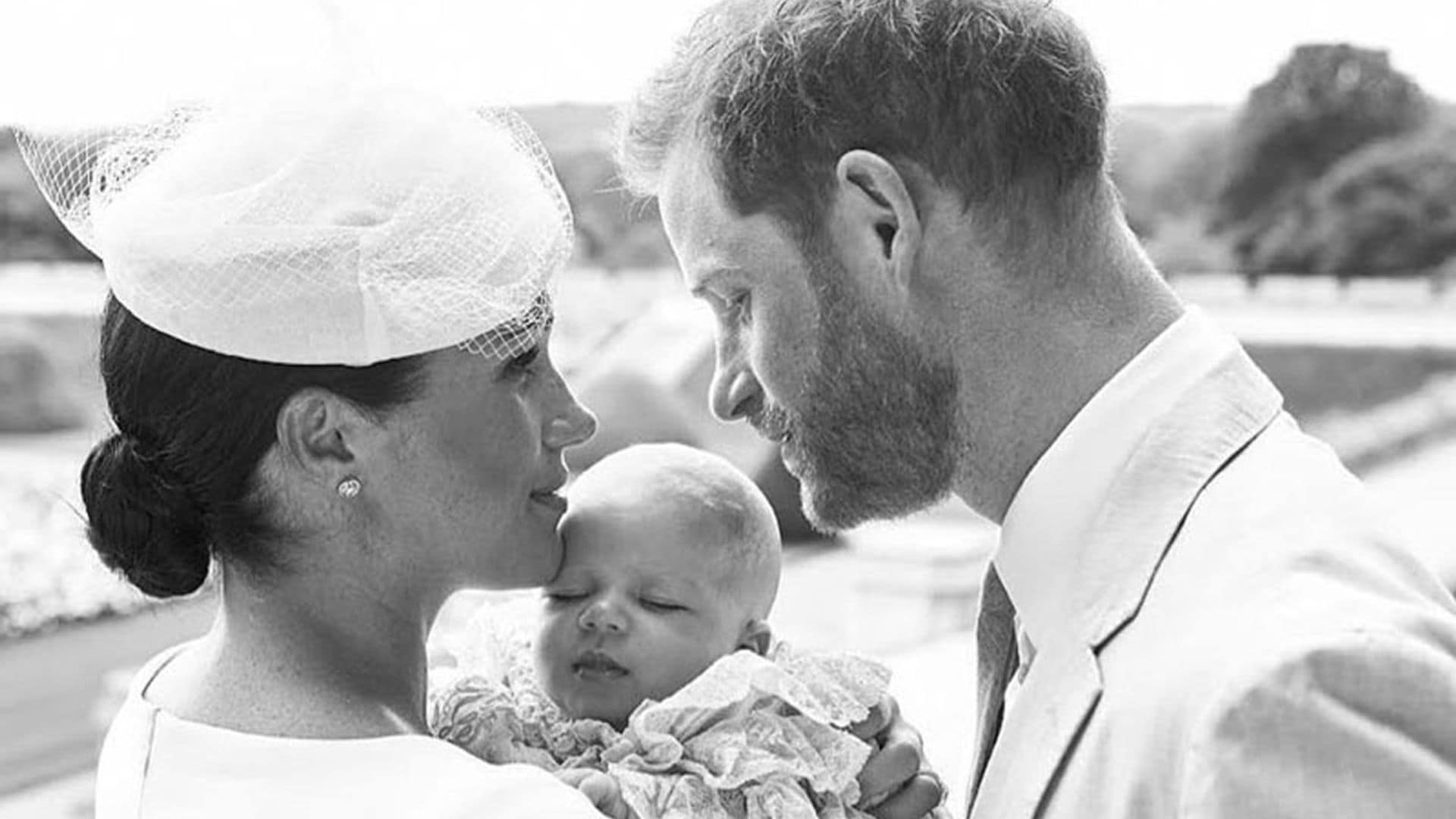 Tras los pasos de papá, Archie ha heredado el cabello pelirrojo del príncipe Harry