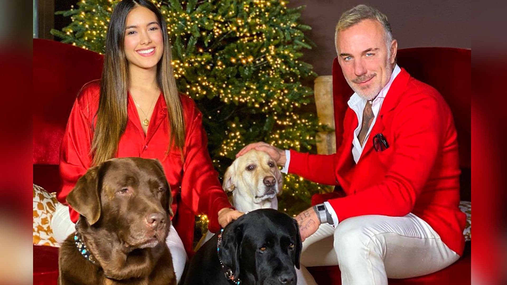 Gianluca Vacchi y Sharon Fonseca inauguran la Navidad con un superbaile