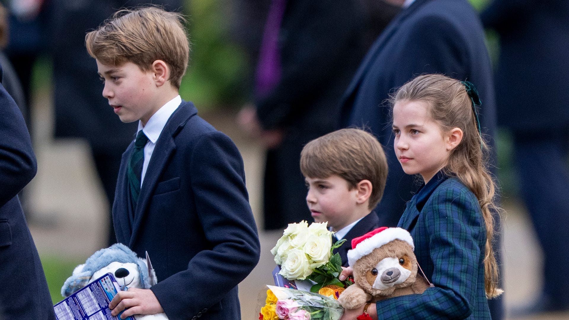 Los regalos que George, Charlotte y Louis de Gales han recibido en la misa de Navidad