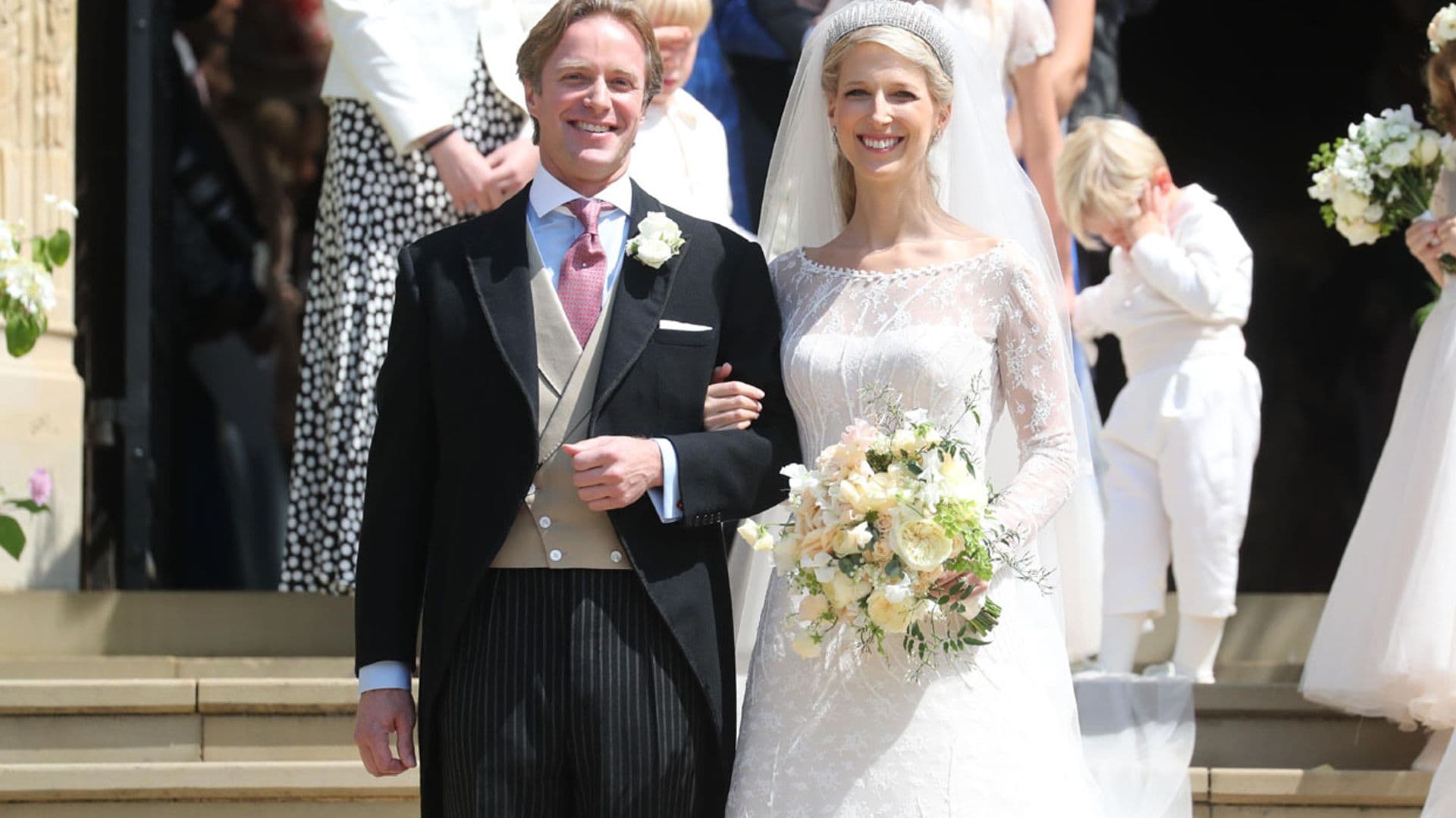 Todos los detalles del espectacular y romántico vestido de novia de Lady Gabriella Windsor