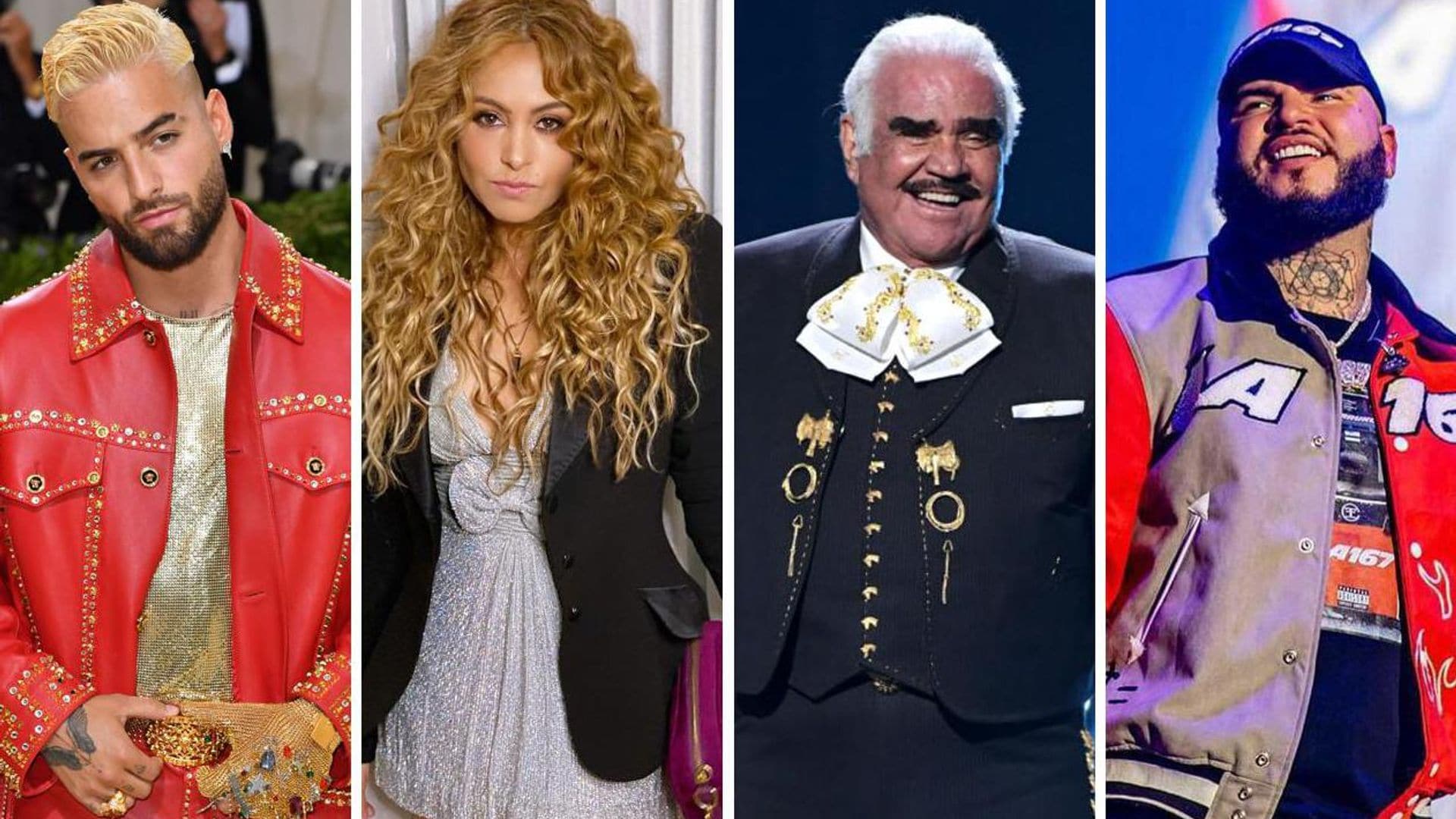 Maluma, Paulina Rubio, Vicente Fernández y Farruko: los reconocimientos especiales de Premio Lo Nuestro 2022