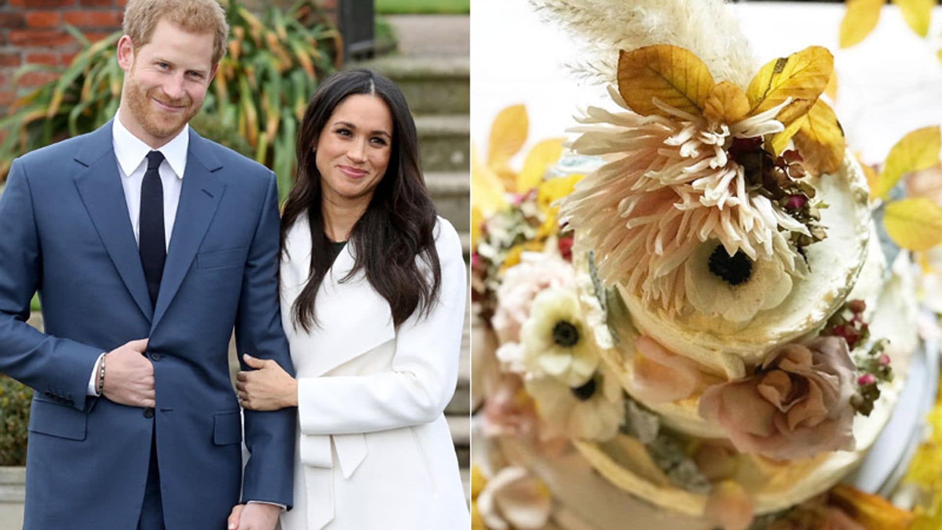 Orgánica, con flores frescas y hecha por una californiana, así es la tarta de boda de Harry y Meghan