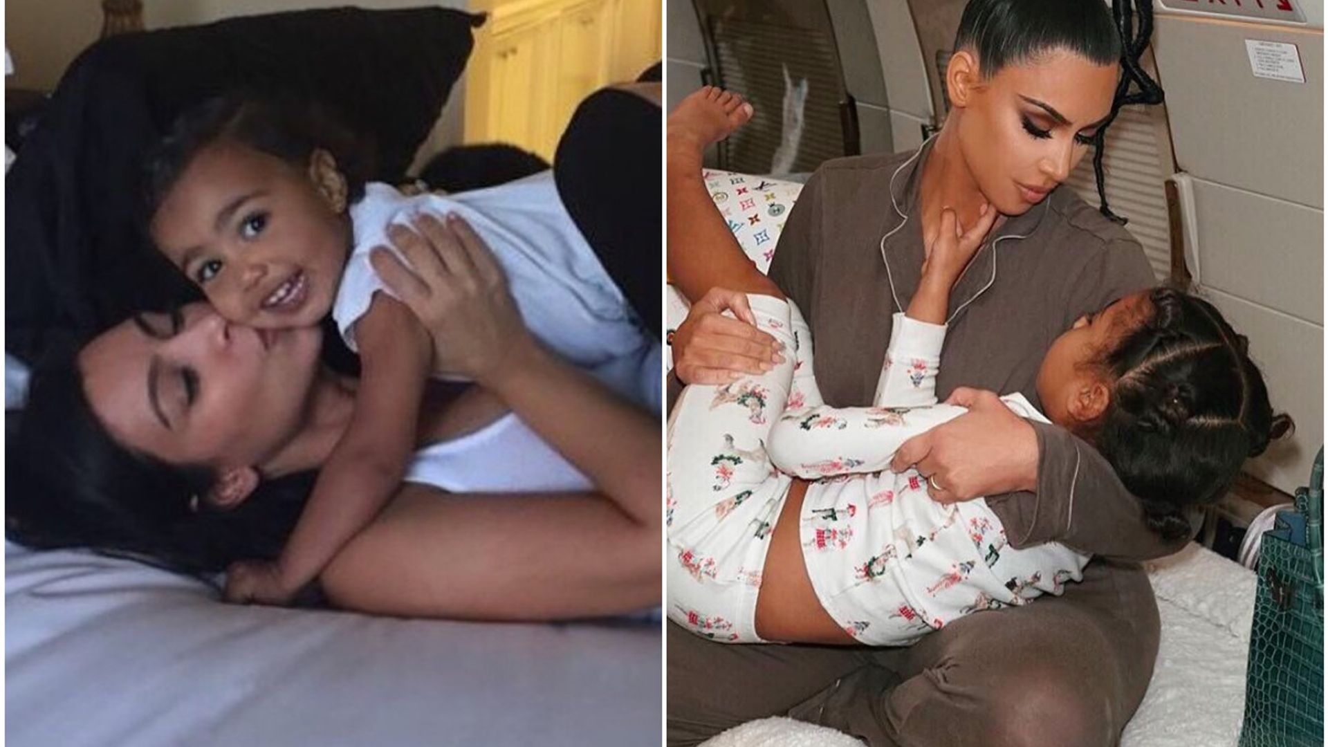 ¡Una súper mamá! Kim Kardashian y las fotos más tiernas junto a sus hijos