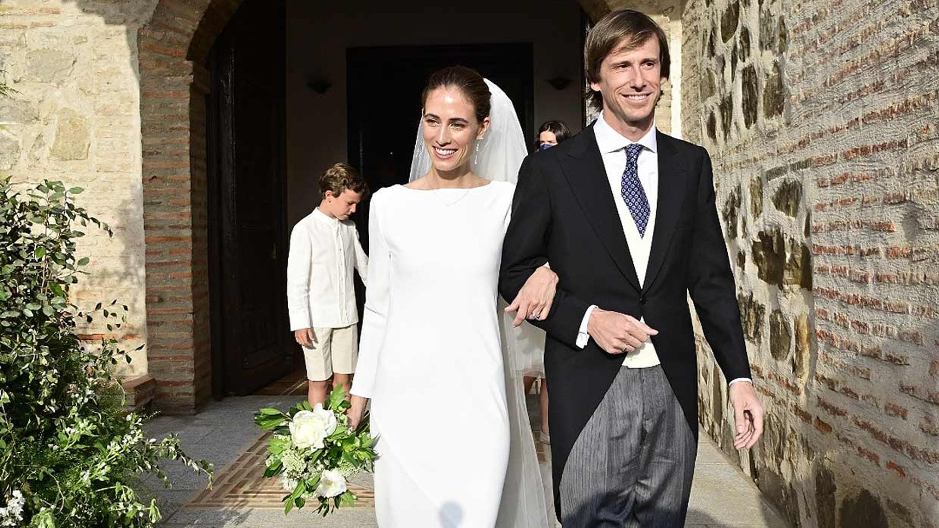 Felipe Cortina y Amelia Millán ya son marido y mujer