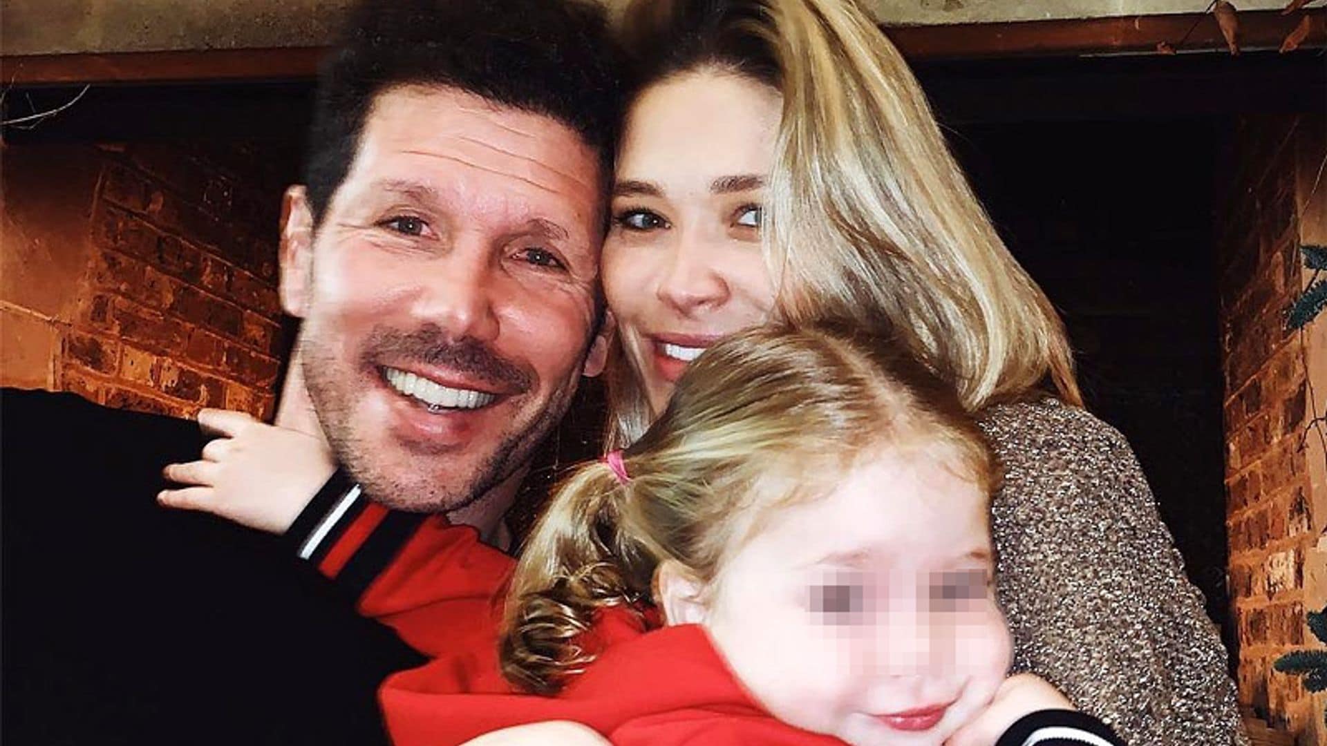 ¡Comienza la cuenta atrás! La hija de Carla Pereyra y Simeone no puede esperar para conocer a su hermanita