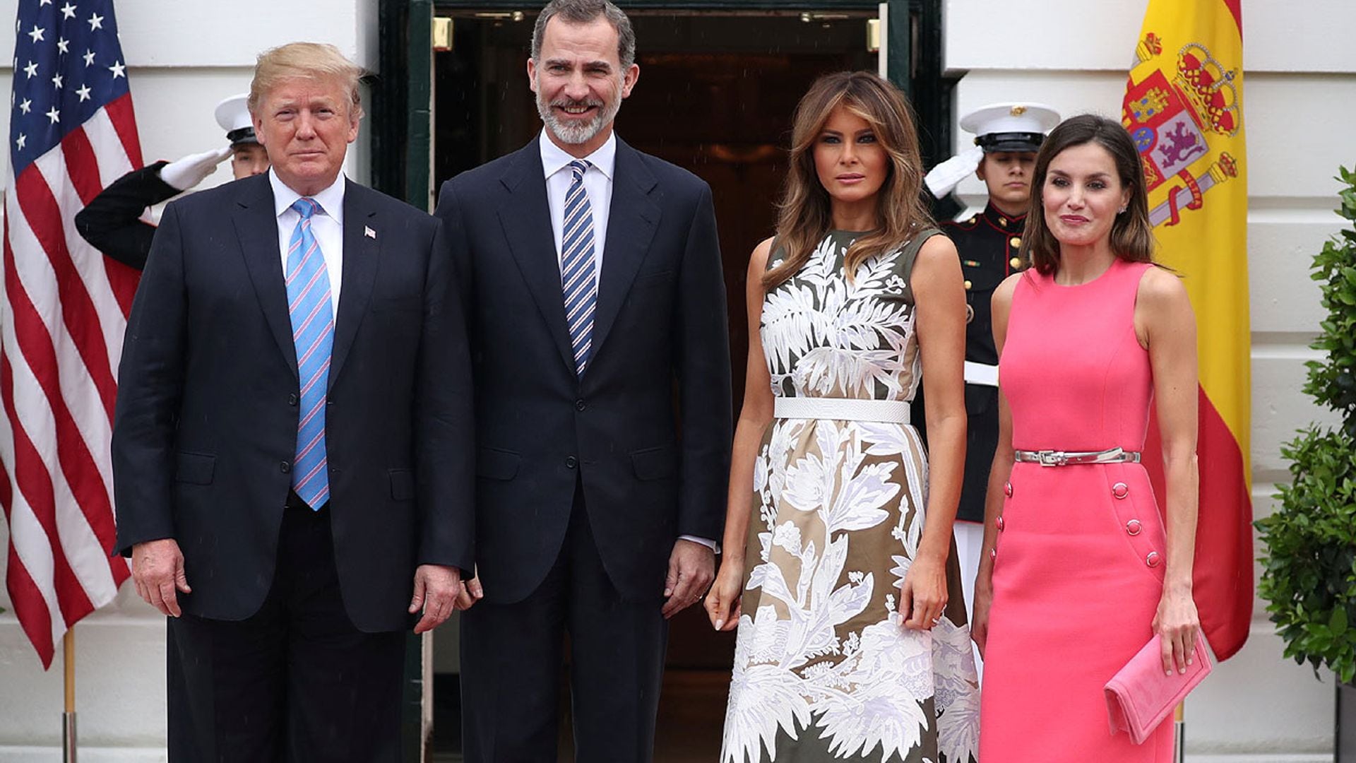 Esta imagen de los Reyes junto a Donald y Melania Trump se volverá a repetir pronto