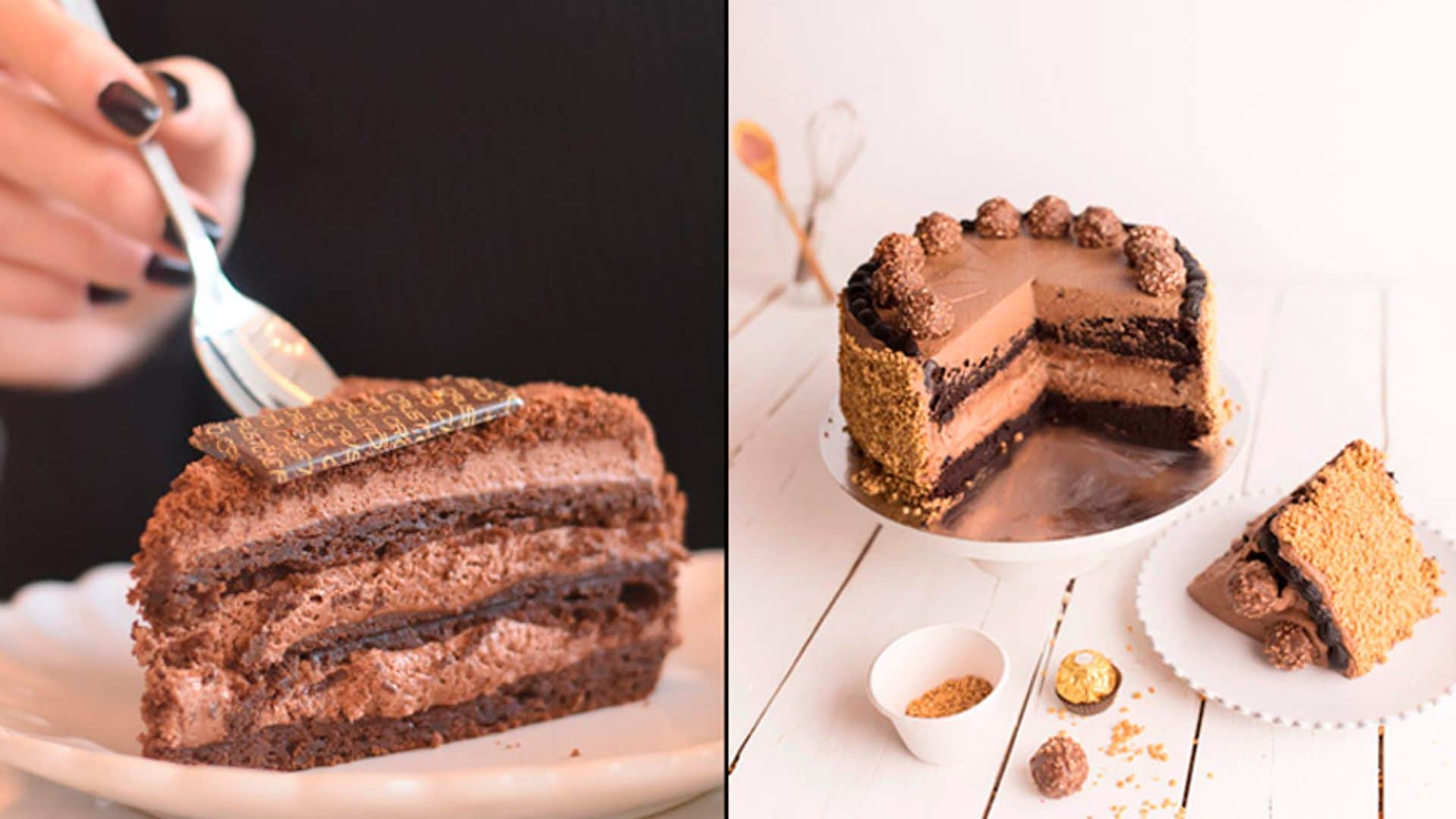 ¿'Fan' del chocolate? Entonces... ¡morirás por estas diez tartas!