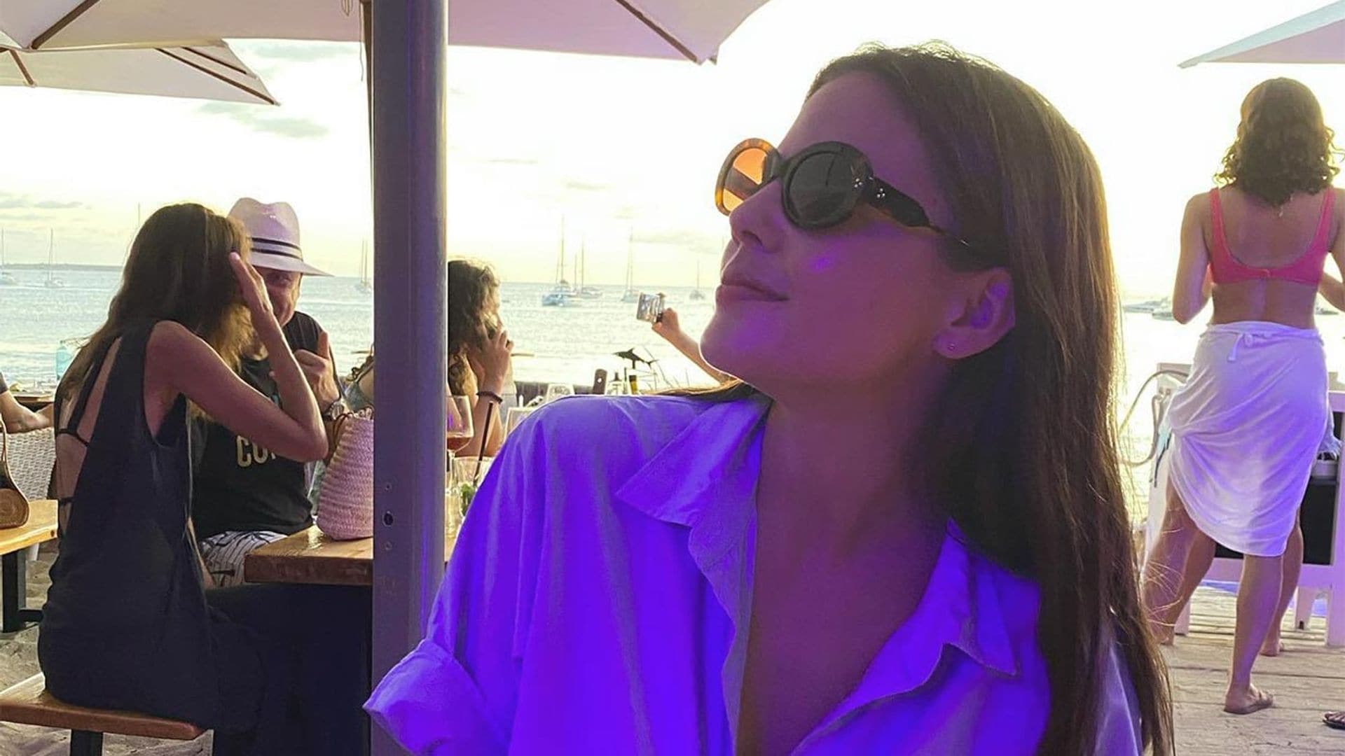 Isa Hernáez, feliz en Formentera en su primer verano de soltera tras su ruptura con Carlos Sainz Jr.