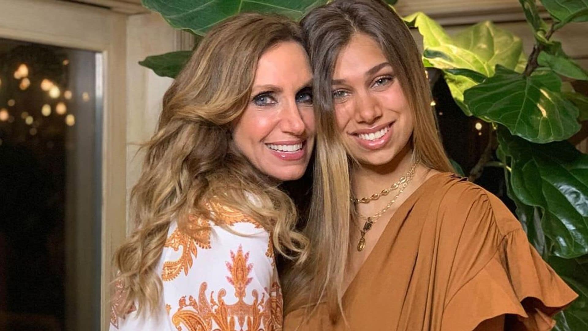 Lili Estefan y el feliz reencuentro con su exesposo en el cumpleaños de su hija Lina