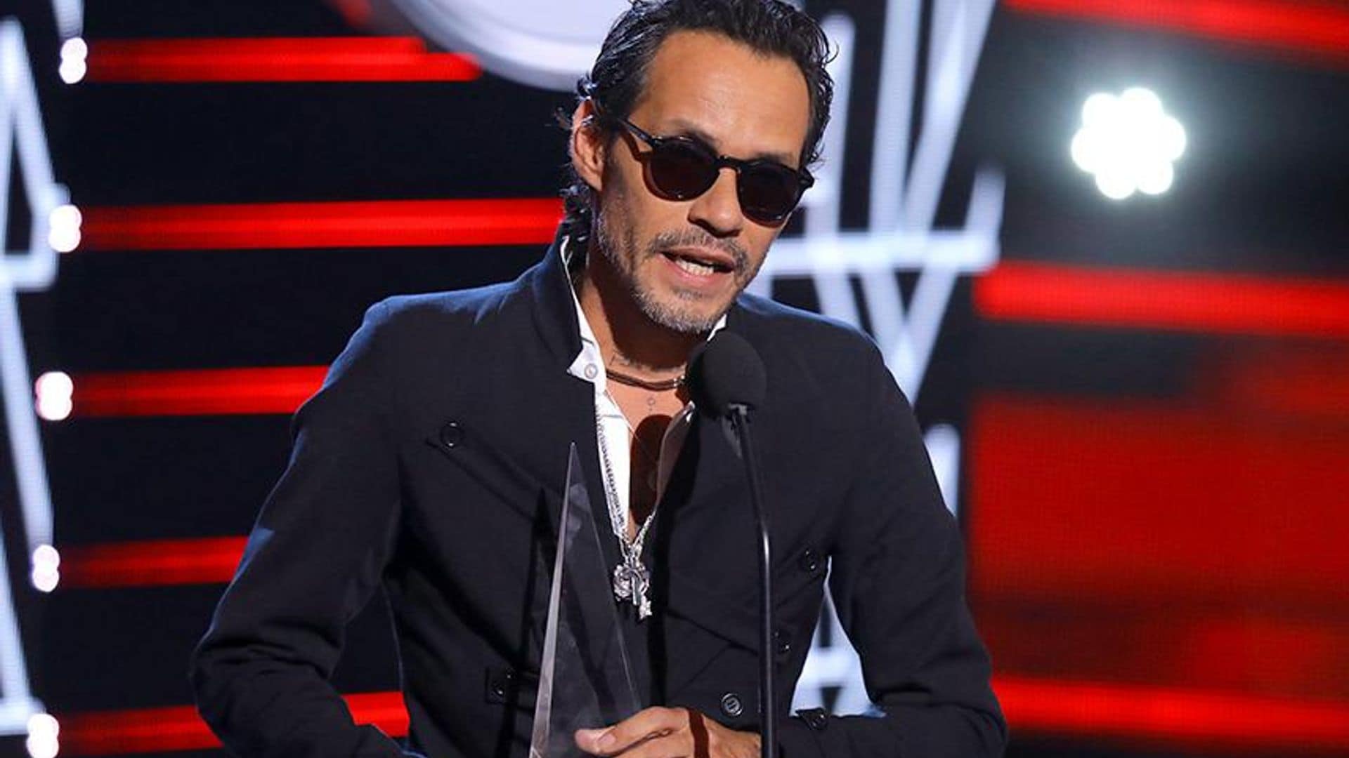 Latin American Music Awards: El emotivo discurso de Marc Anthony a sus hijos y a José José