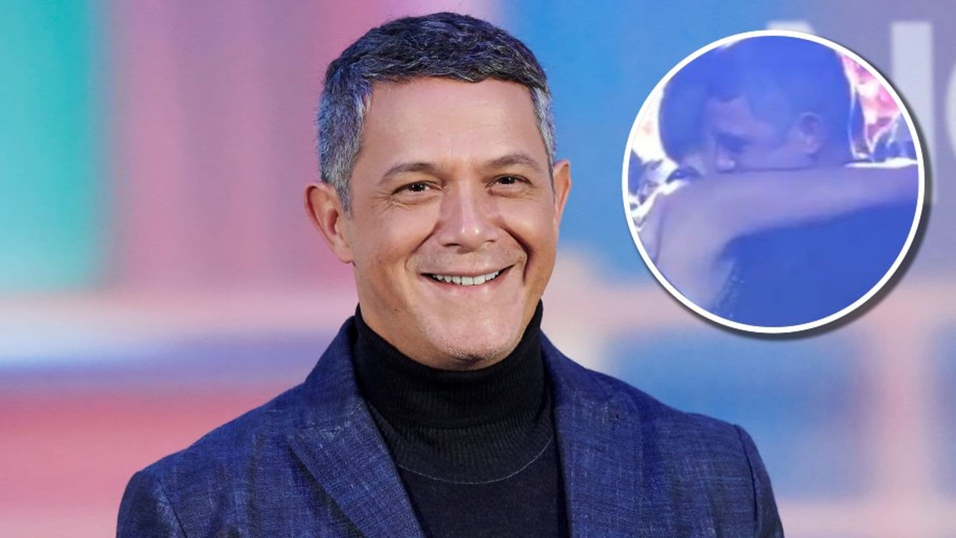 Alejandro Sanz protagoniza un baile digno de 'película' al lado de su hija