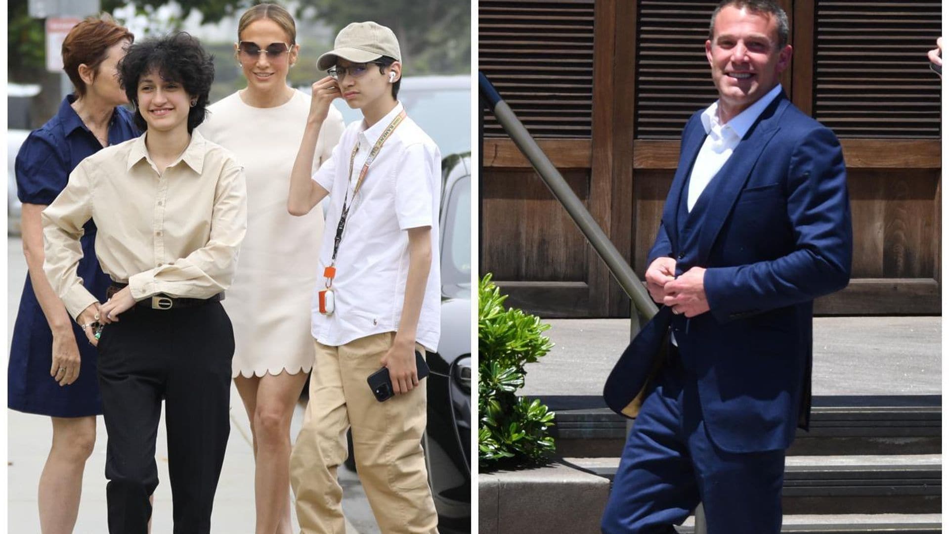 Jennifer Lopez y Ben Affleck reaparecen juntos y con sus hijos en una ocasión muy especial