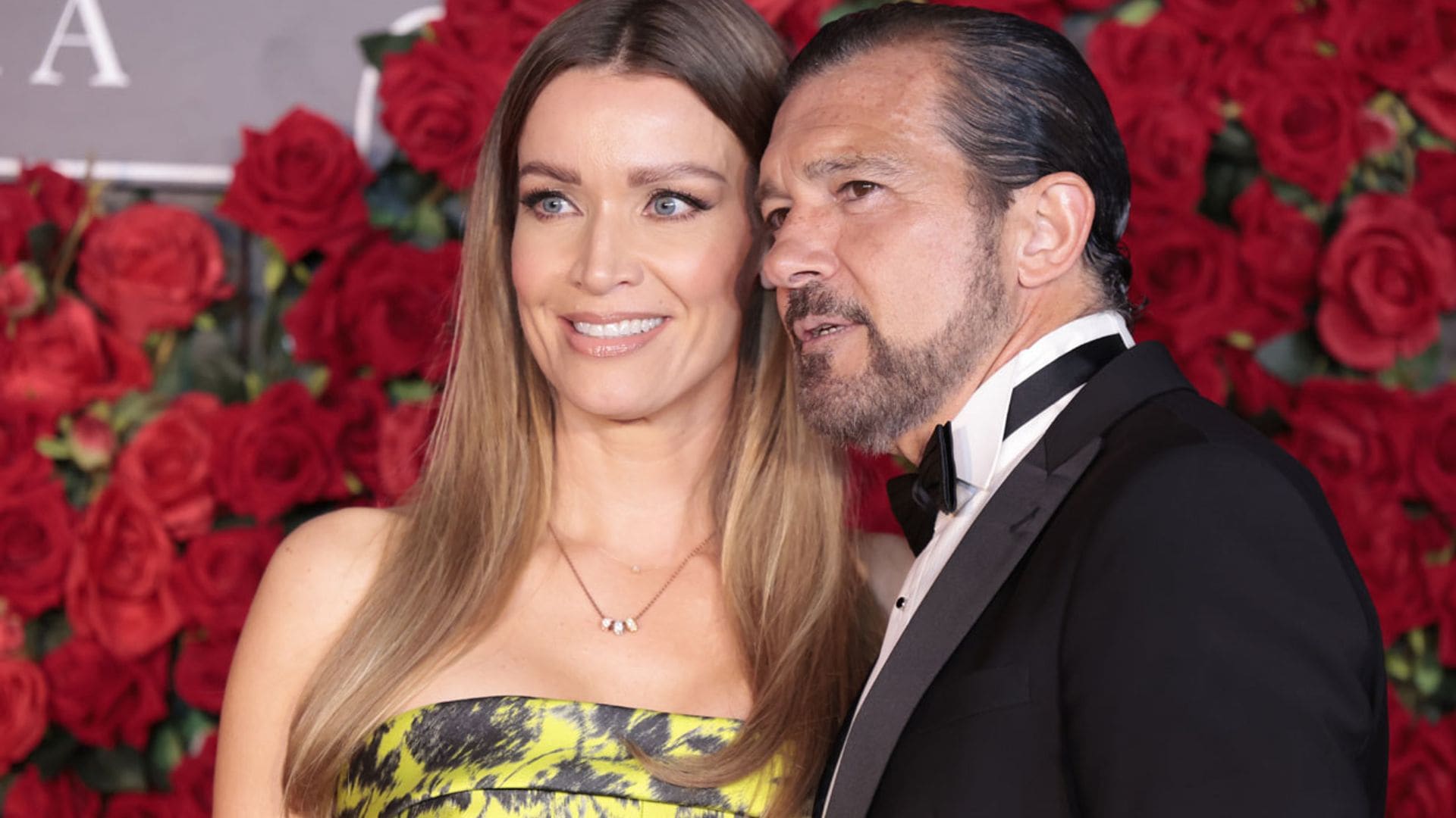 Antonio Banderas contagia su pasión por la música a su novia Nicole Kimpel