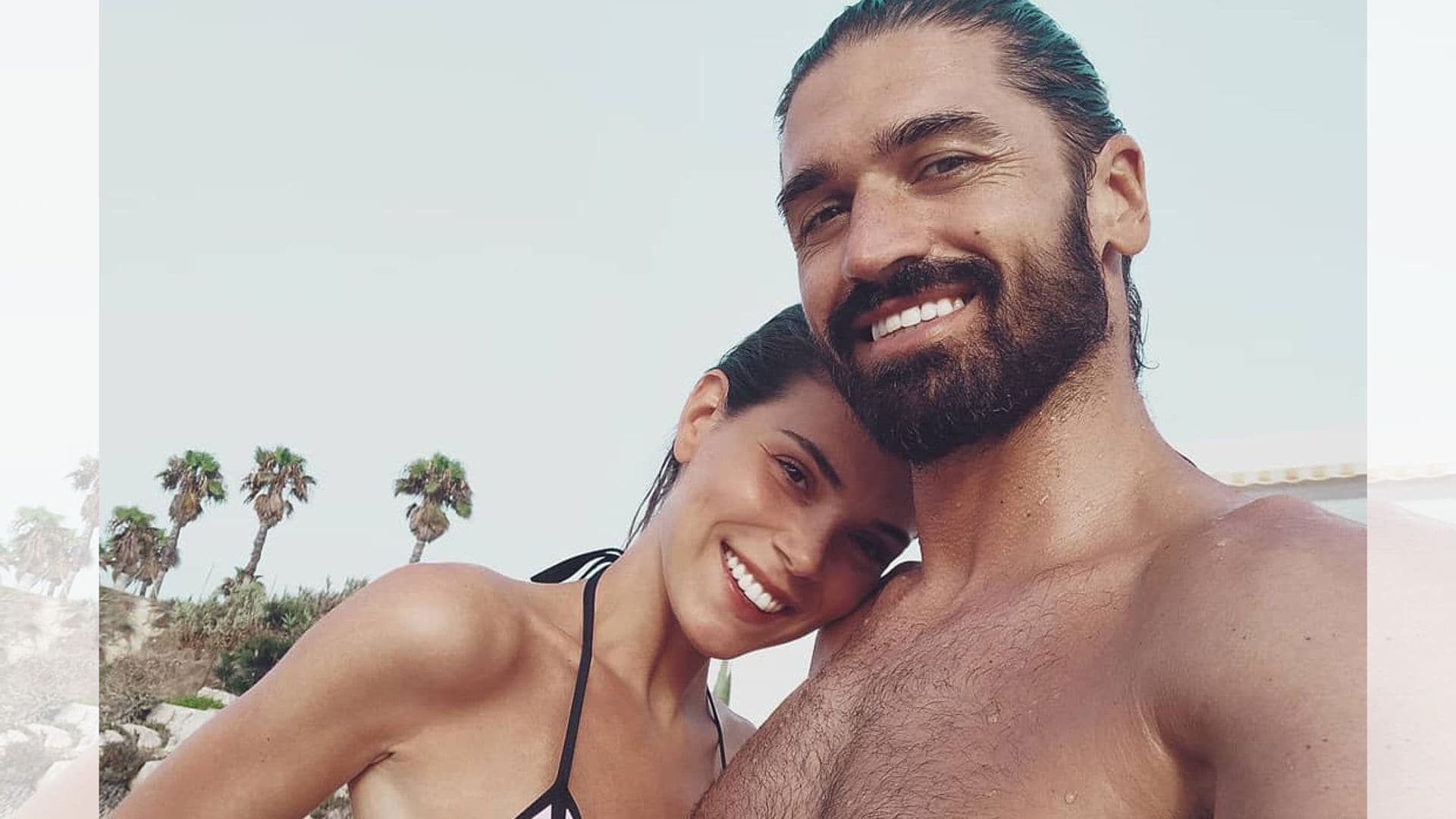 ¡Pareja de guapos! El piragüista Javier Hernanz presume de novia