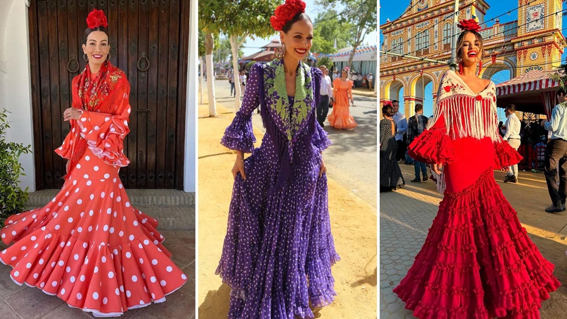 Desvelamos quién fue la mejor vestida en la Feria de Abril, según los lectores de ¡HOLA!