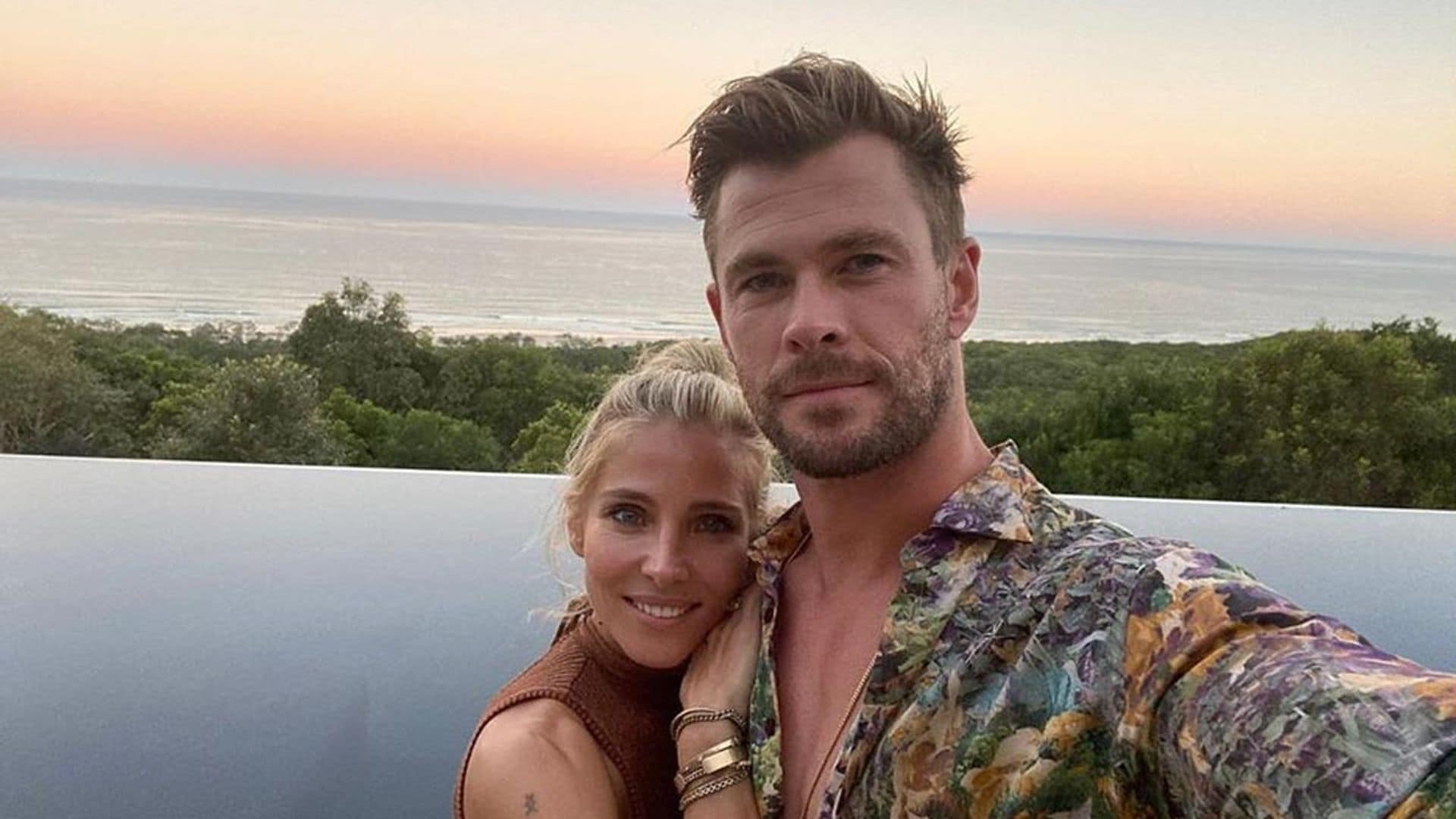 El momento de relax en familia de Elsa Pataky y Chris Hemsworth, pero ¿dónde están los niños?