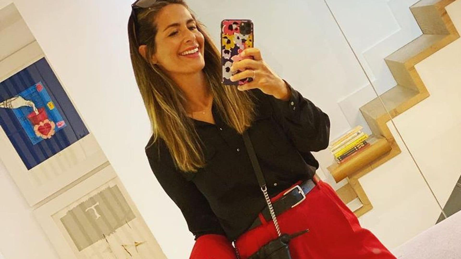 Nuria Roca confirma el traje rojo de Zara como su nuevo básico más fácil de combinar