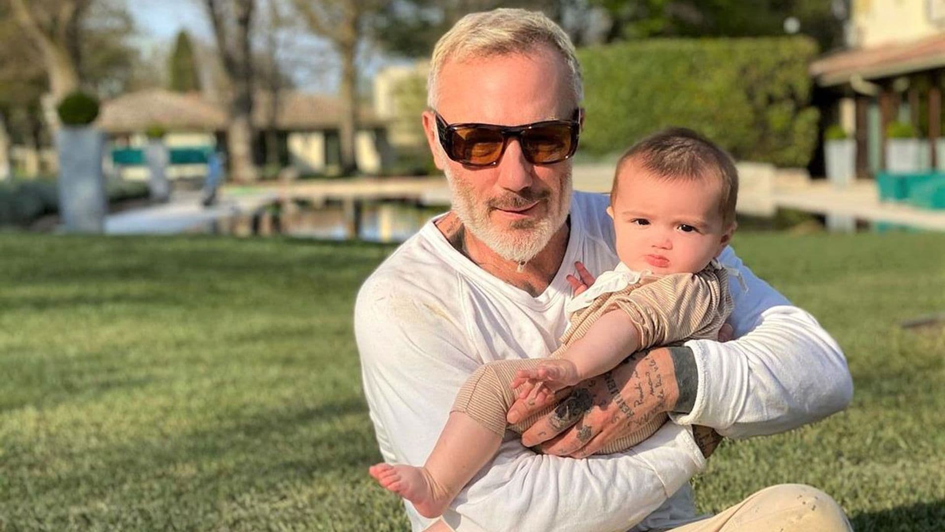 El espectacular jardín que ha construido Gianluca Vacchi para su hija Blu Jerusalema