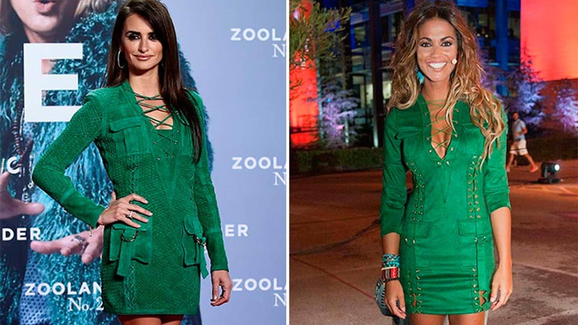 Lara Álvarez 'se inspira' en Penélope Cruz para vestir en la final de 'Supervivientes 2016'