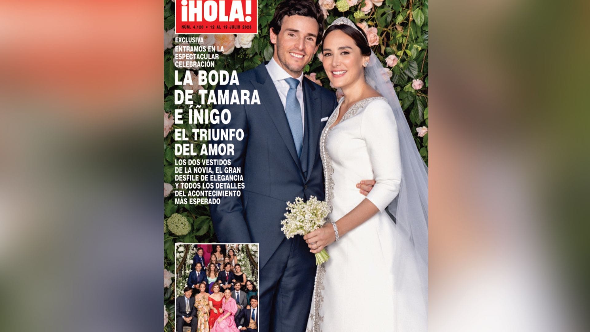 ¡HOLA! ya está a la venta con la boda de Tamara Falcó e Íñigo Onieva