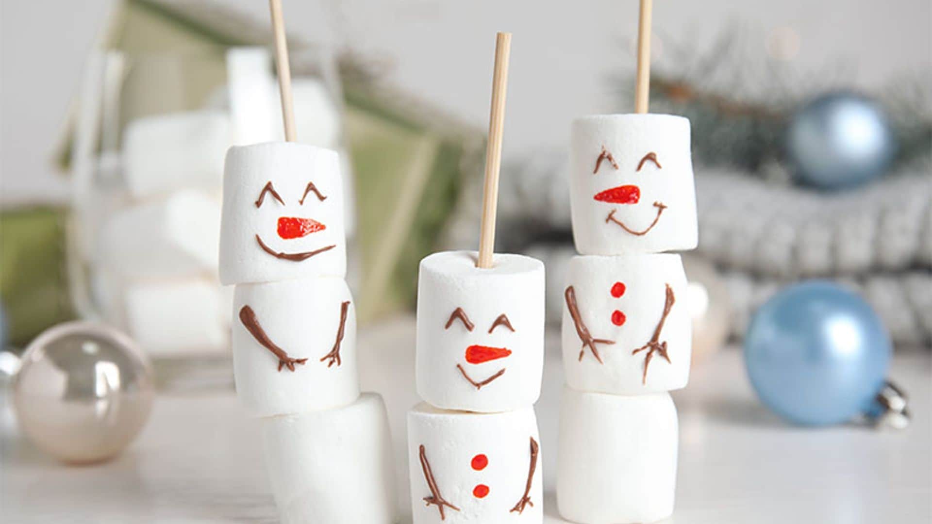 Muñecos de 'marshmallows'