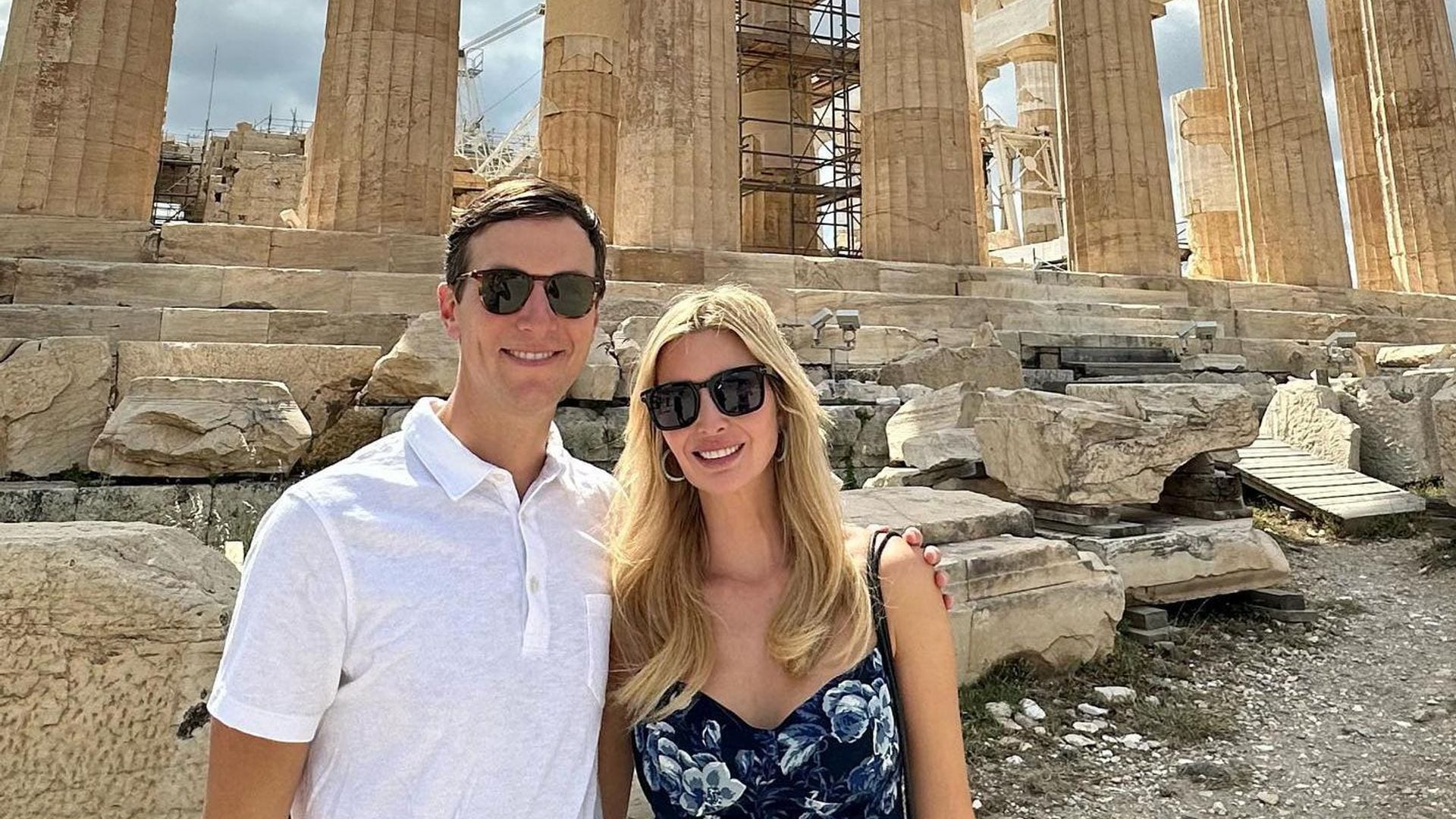 Foto a foto, la inolvidable aventura de Ivanka Trump y su esposo en Grecia