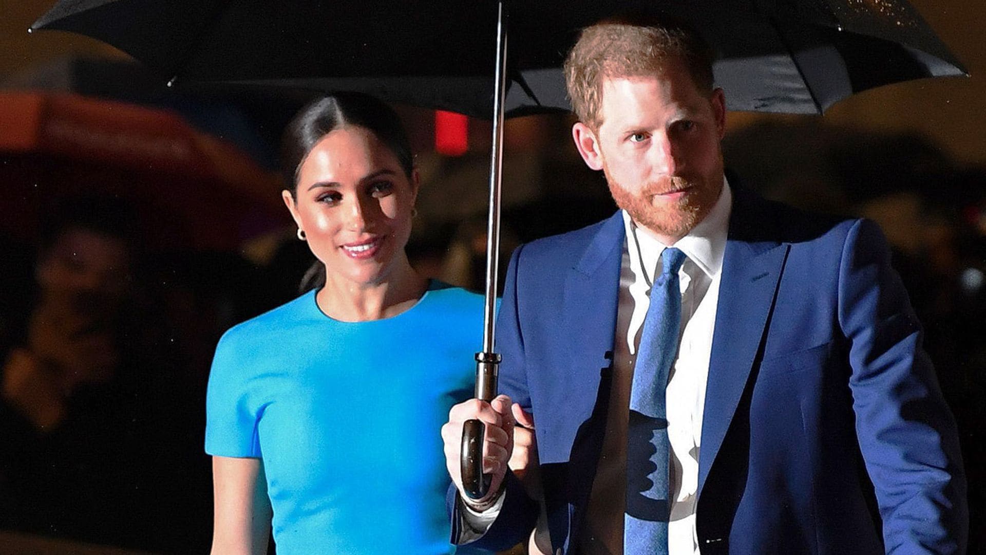 Las fotos más bonitas de la reaparición de Meghan Markle y príncipe Harry