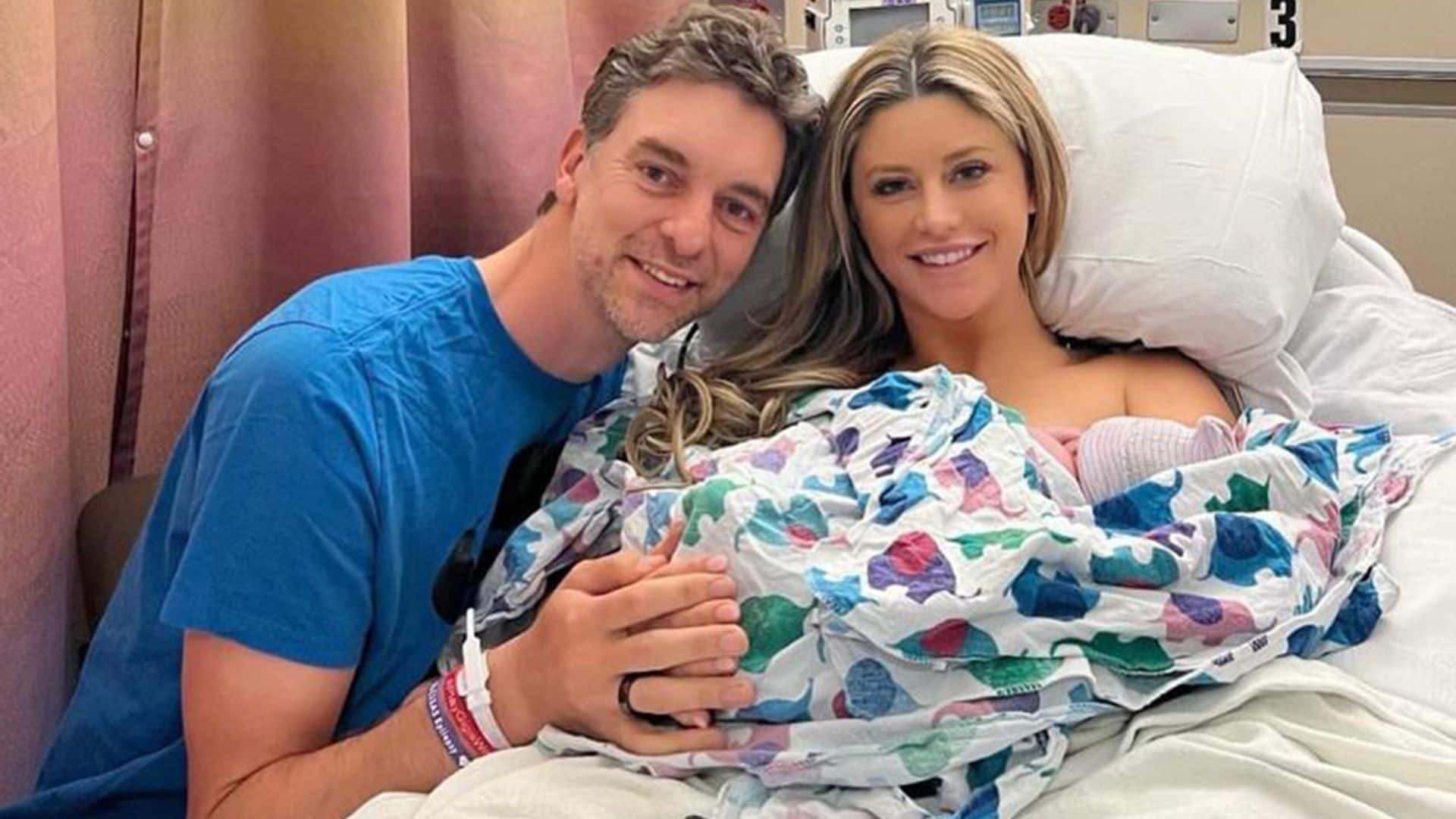 Pau Gasol y Cat McDonnell ya son padres de su segundo hijo y lo presentan con una preciosa imagen