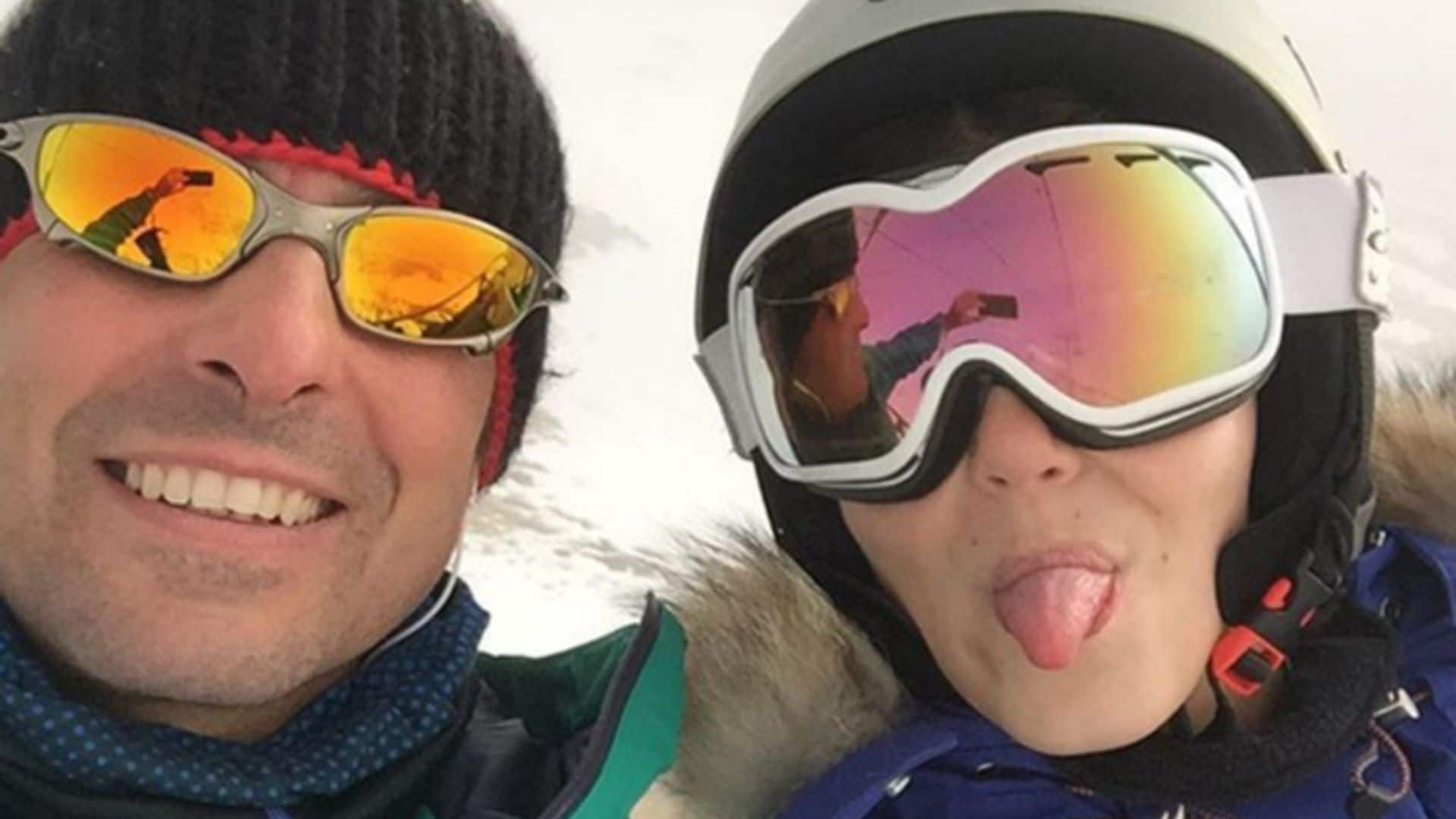 Francisco Rivera se escapa a la nieve con su hija Cayetana