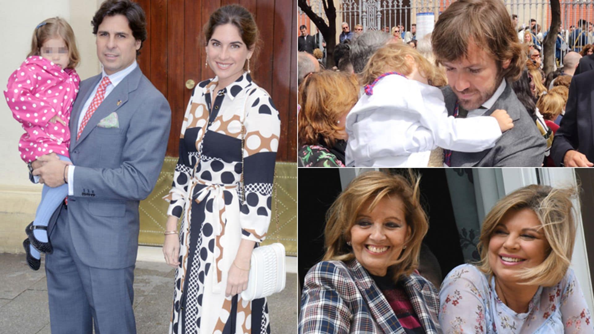 FOTOGALERÍA: Francisco Rivera y Lourdes Montes, la familia Campos, Rosauro Varo... devotos de la Semana Santa