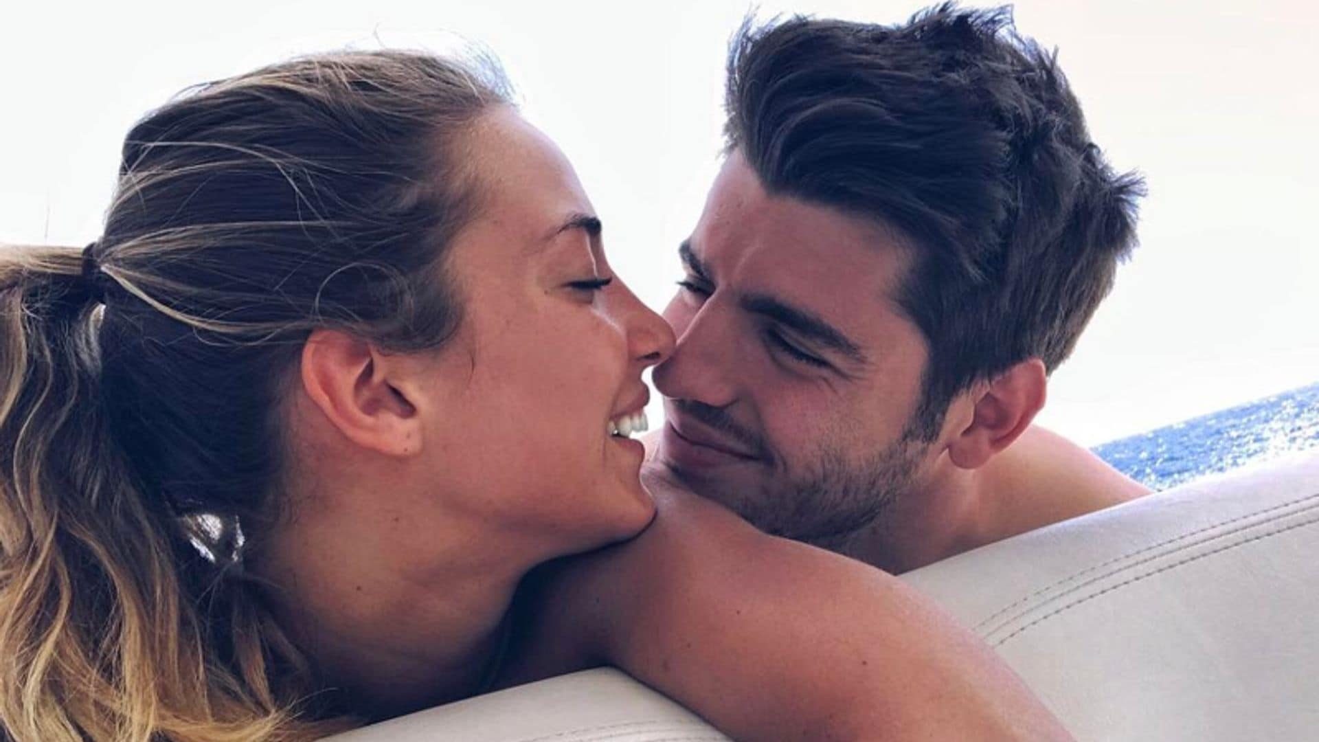 Álvaro Morata y Alice Campello, romántica preluna de miel en Ibiza