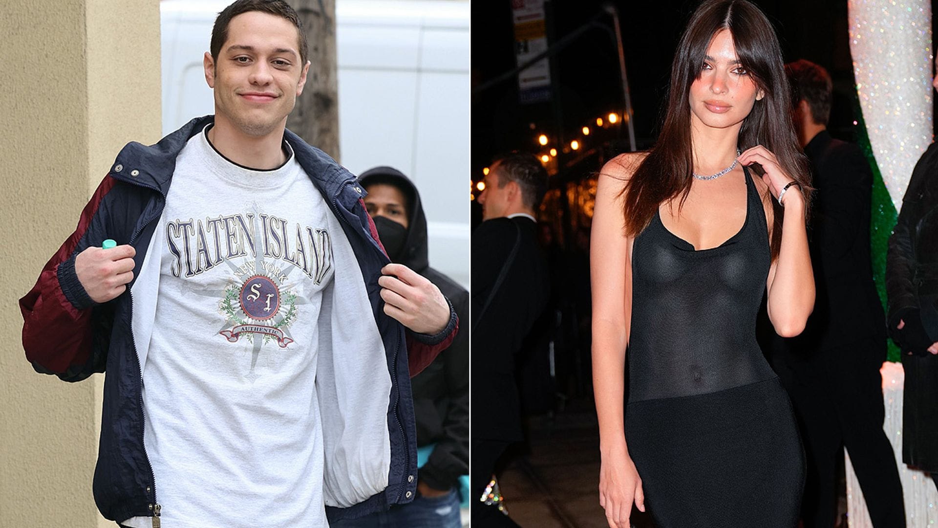 Emily Ratajkowski y Pete Davidson, nueva pareja sorpresa: repasamos el historial amoroso del humorista