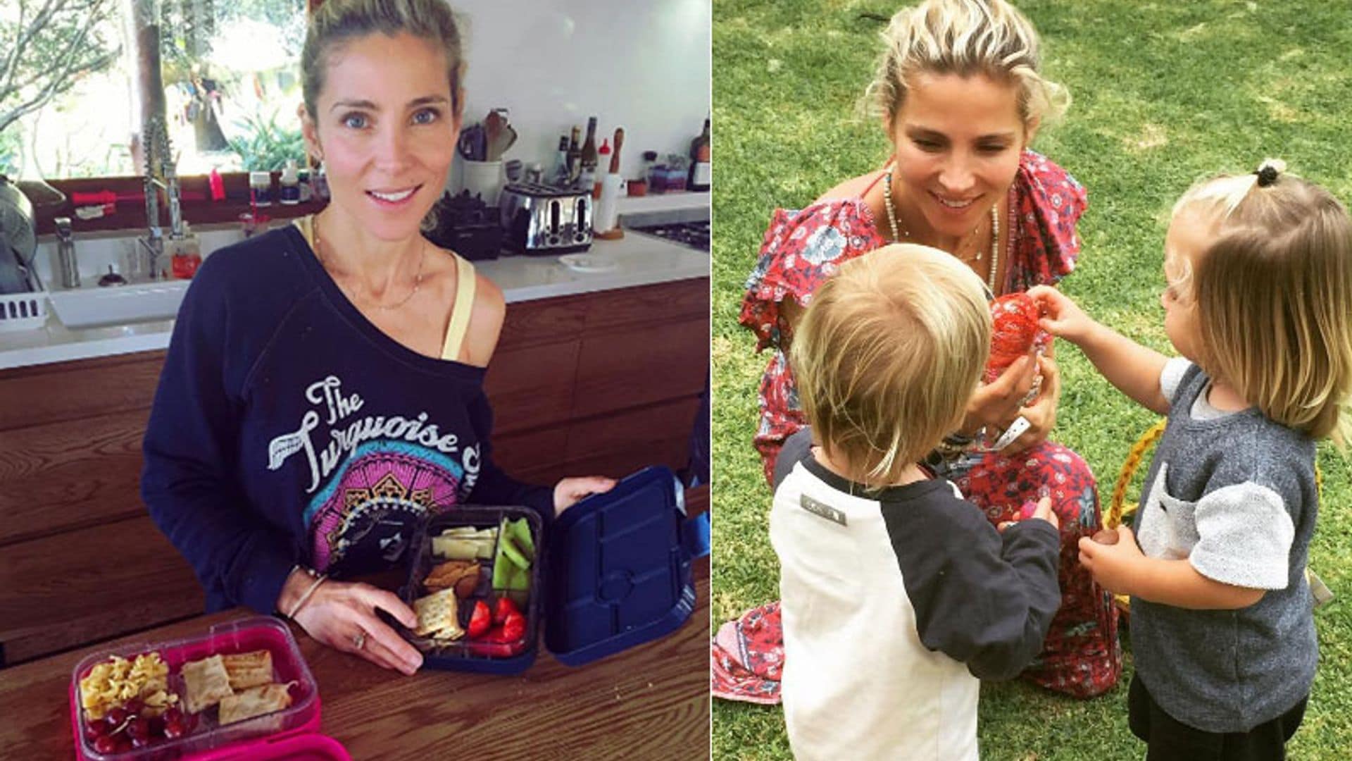 ¿Mamá, qué comemos hoy? Elsa Pataky muestra la comida sana que les prepara a sus hijos para ir al cole