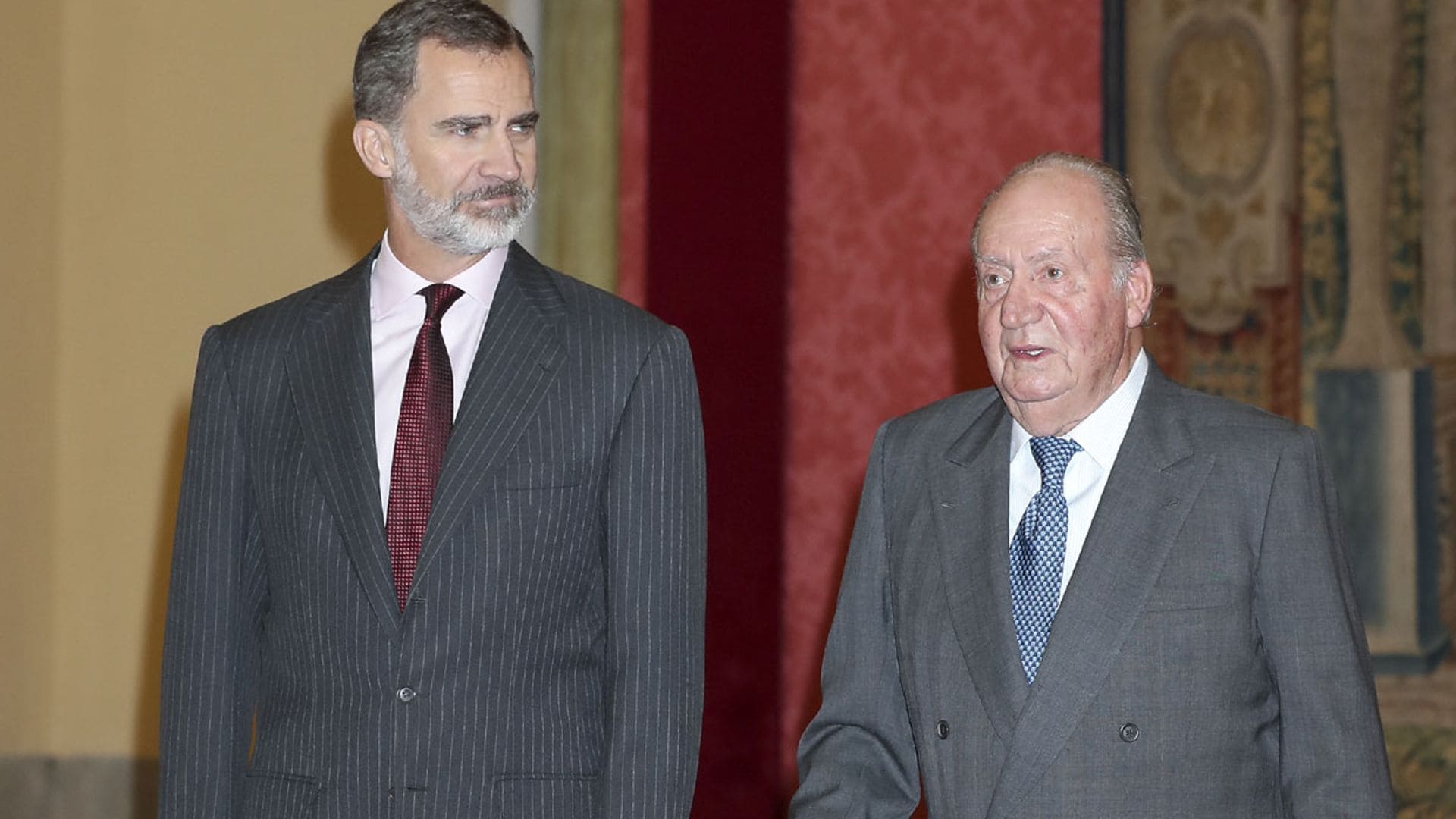 El rey Felipe agradece la decisión de su padre de dejar España