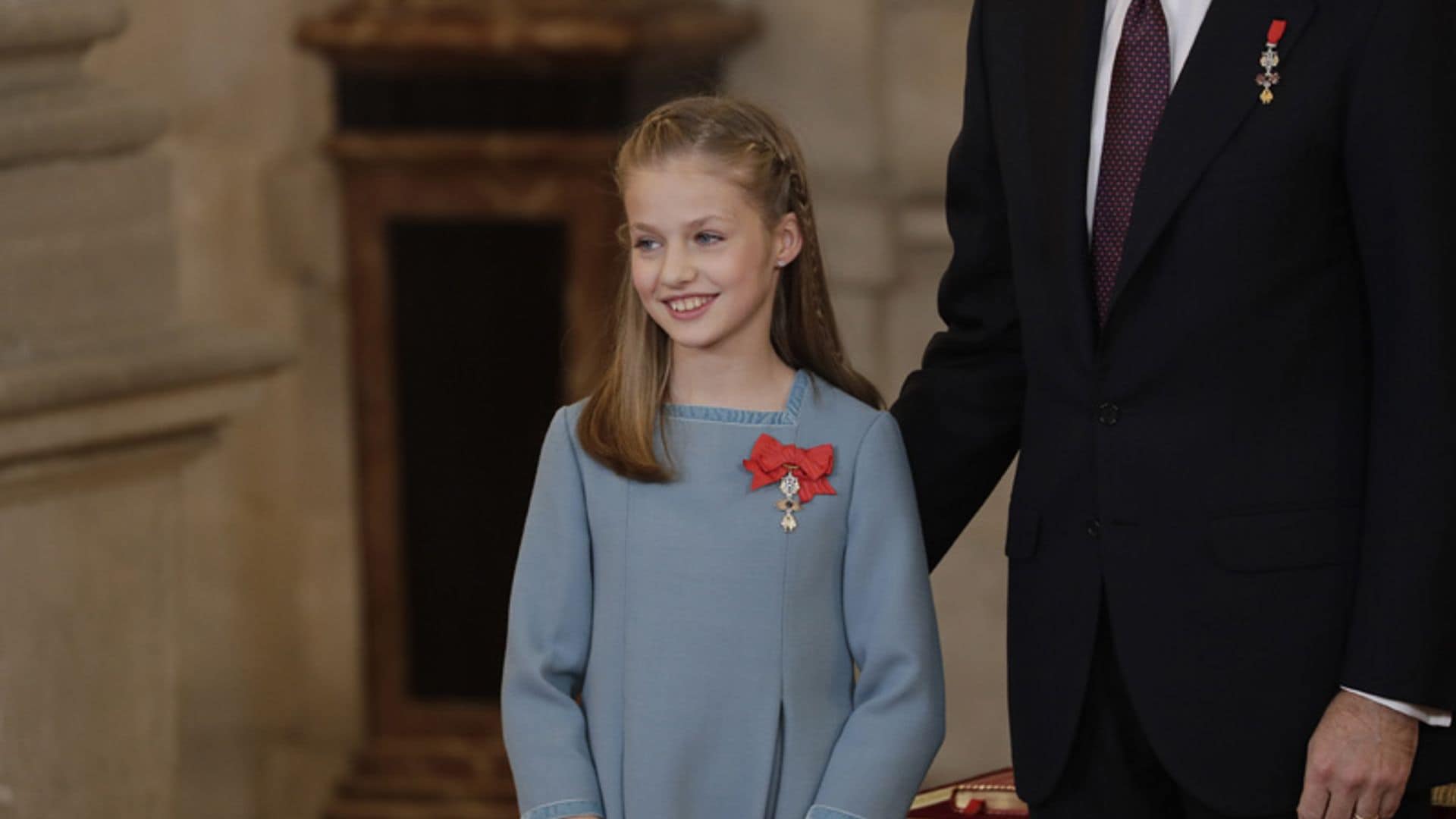 Azul 'Serenity', el color de la princesa Leonor como heredera de la Corona