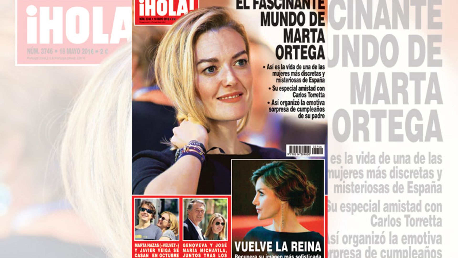 ¿Qué noticias y exclusivas trae en sus páginas la revista ¡HOLA! de esta semana?