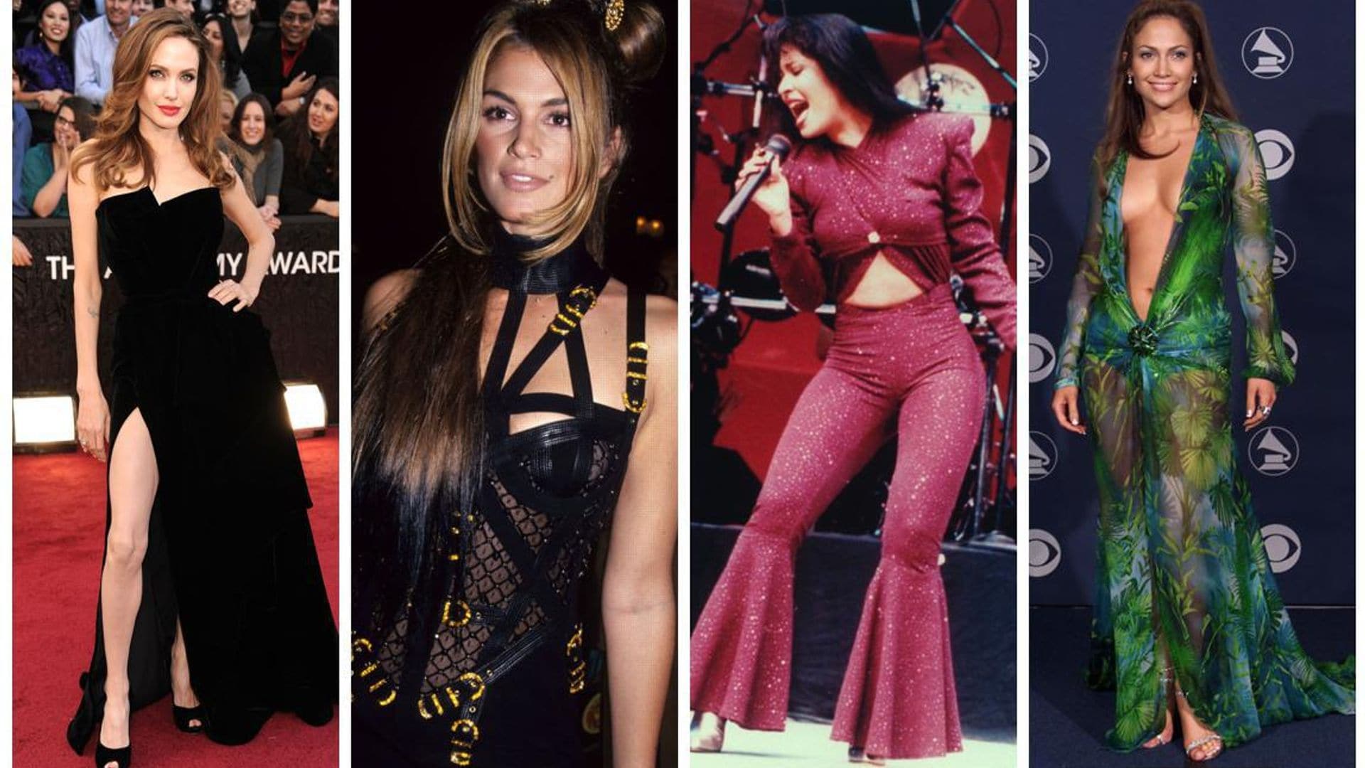 Del Versace de Jennifer Lopez al jumpsuit de Selena Quintanilla: 20 looks que han pasado a la historia