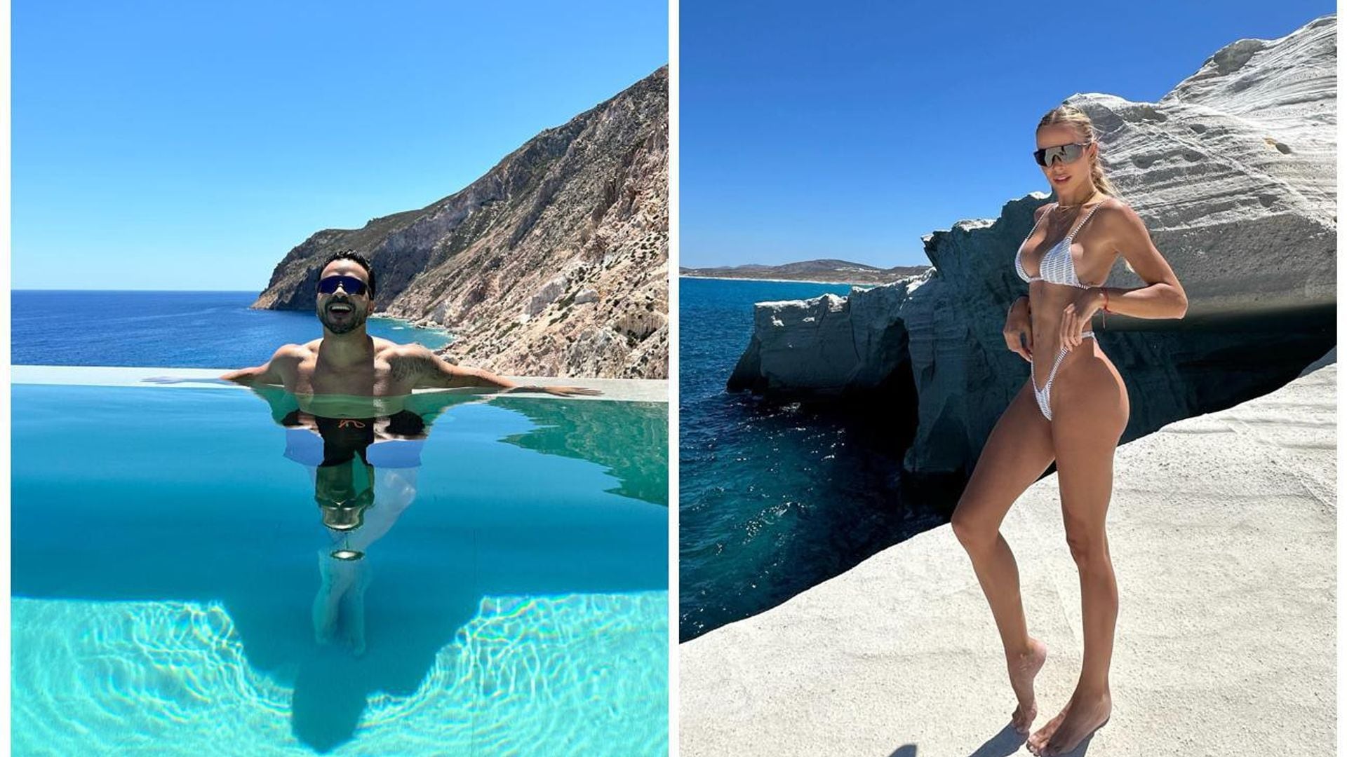 Luis Fonsi y Águeda López disfrutan de su verano más ‘hot’ en Grecia