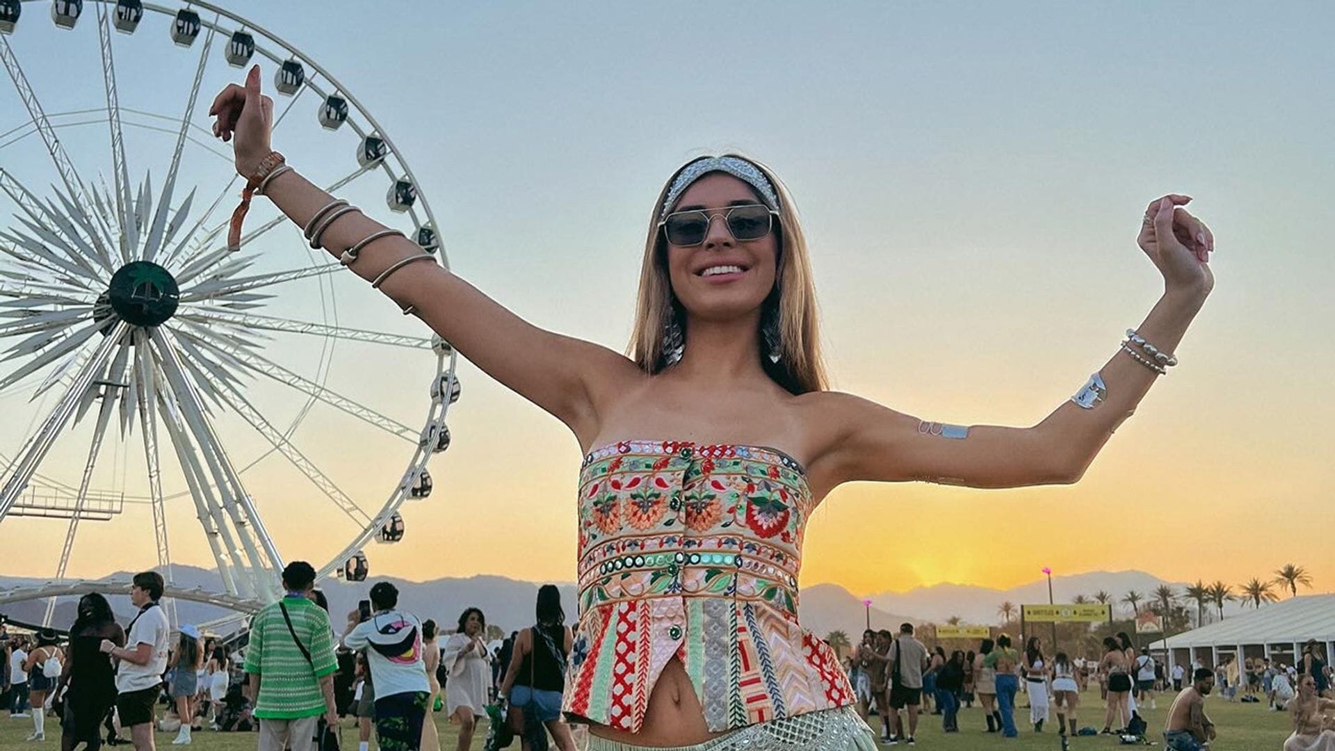 Hablamos con la 'tiktoker' Aitana Soriano en Coachella: sus trucos para novatas, la moda del festival y el postureo