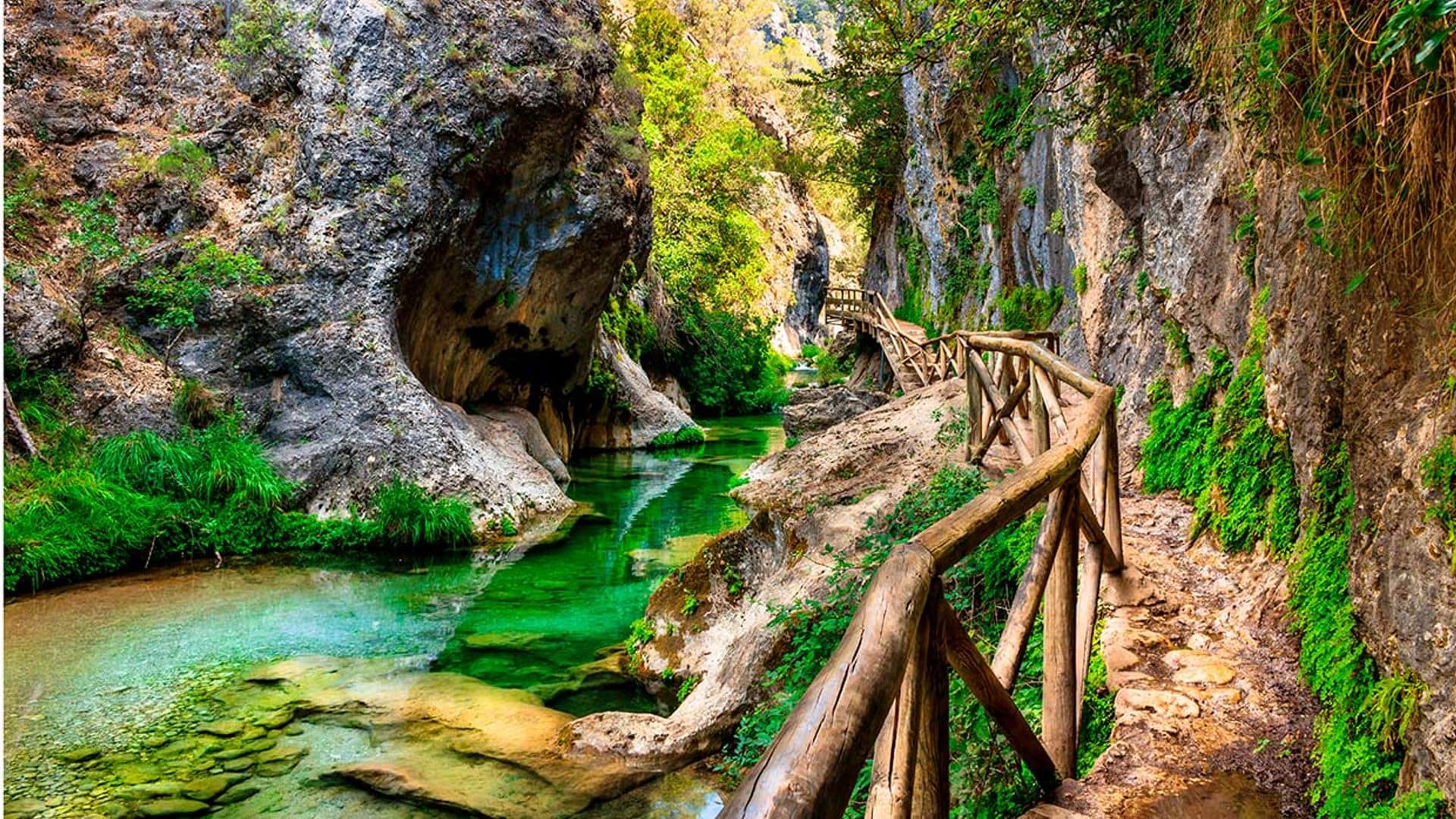 El desfiladero del río Borosa, cascadas y pozas en la sierra de Cazorla